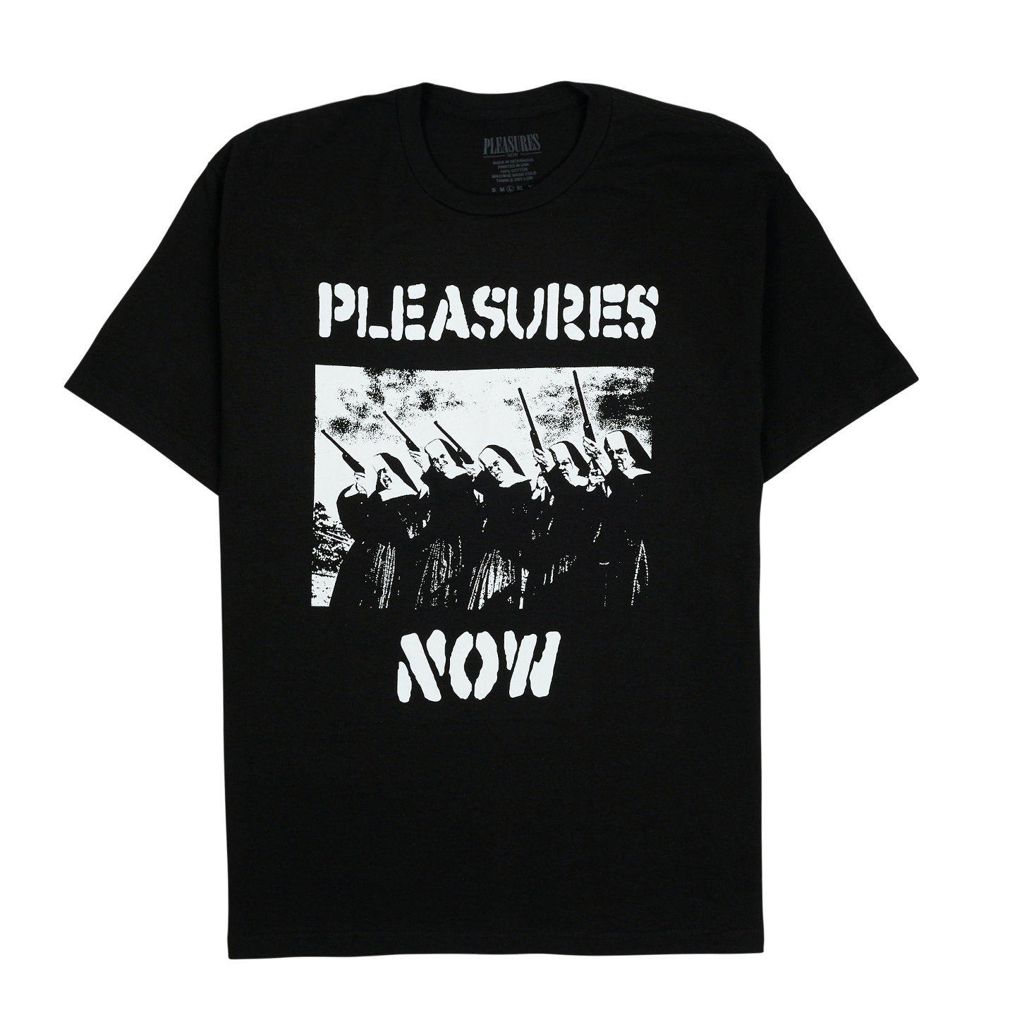 pleasures Nuns T-shirt Black