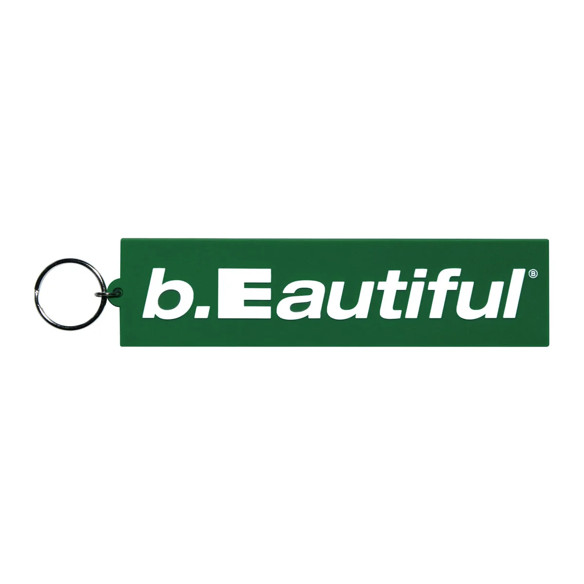 b.eautiful Logo Keychain