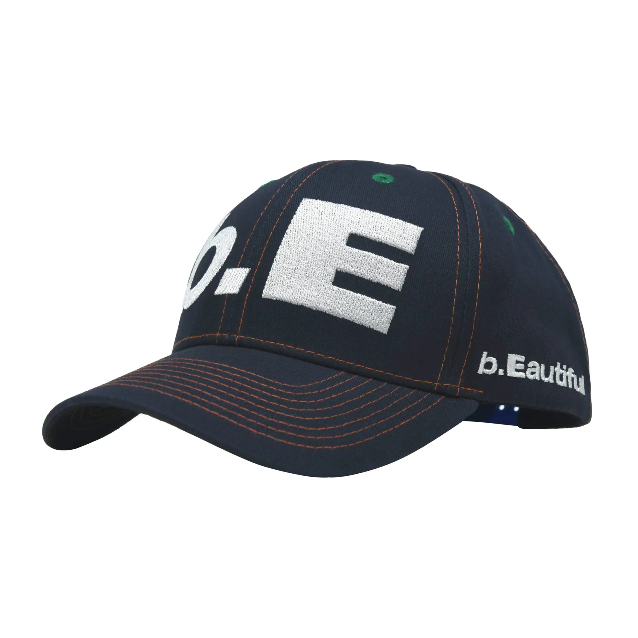b.Eautiful - Vapor 6 Panel Hat (Star Denim / Pink) - Nu Yorica!
