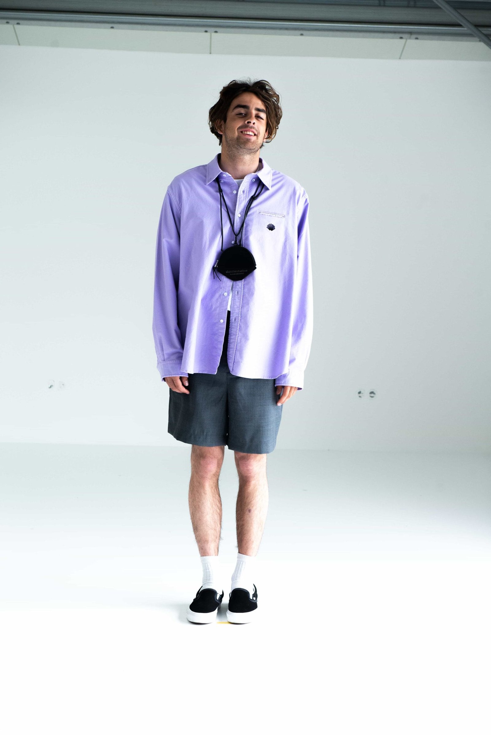 new amsterdam beach shirt lilac