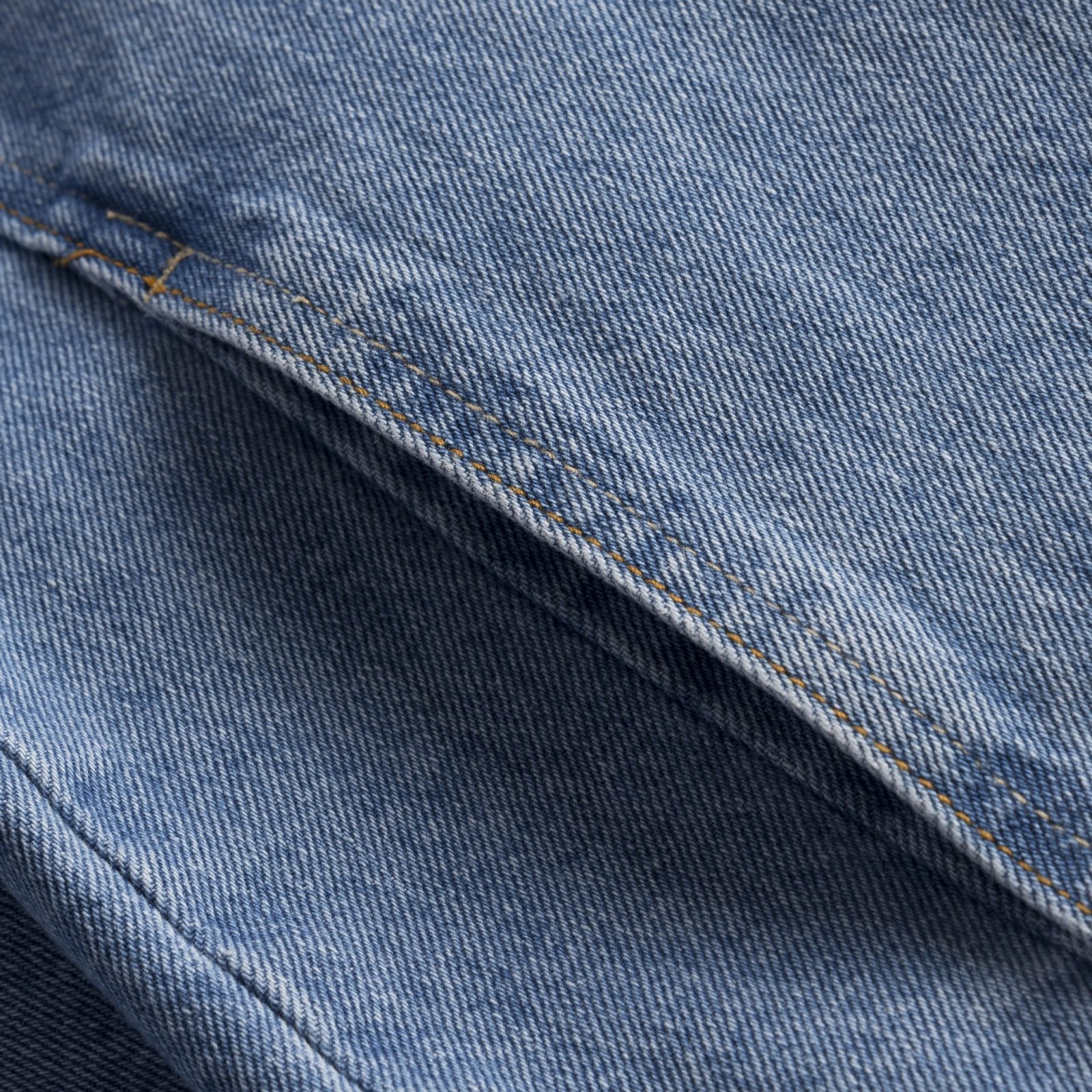 Denim Western Jacket Light Blue Washed - Image 6