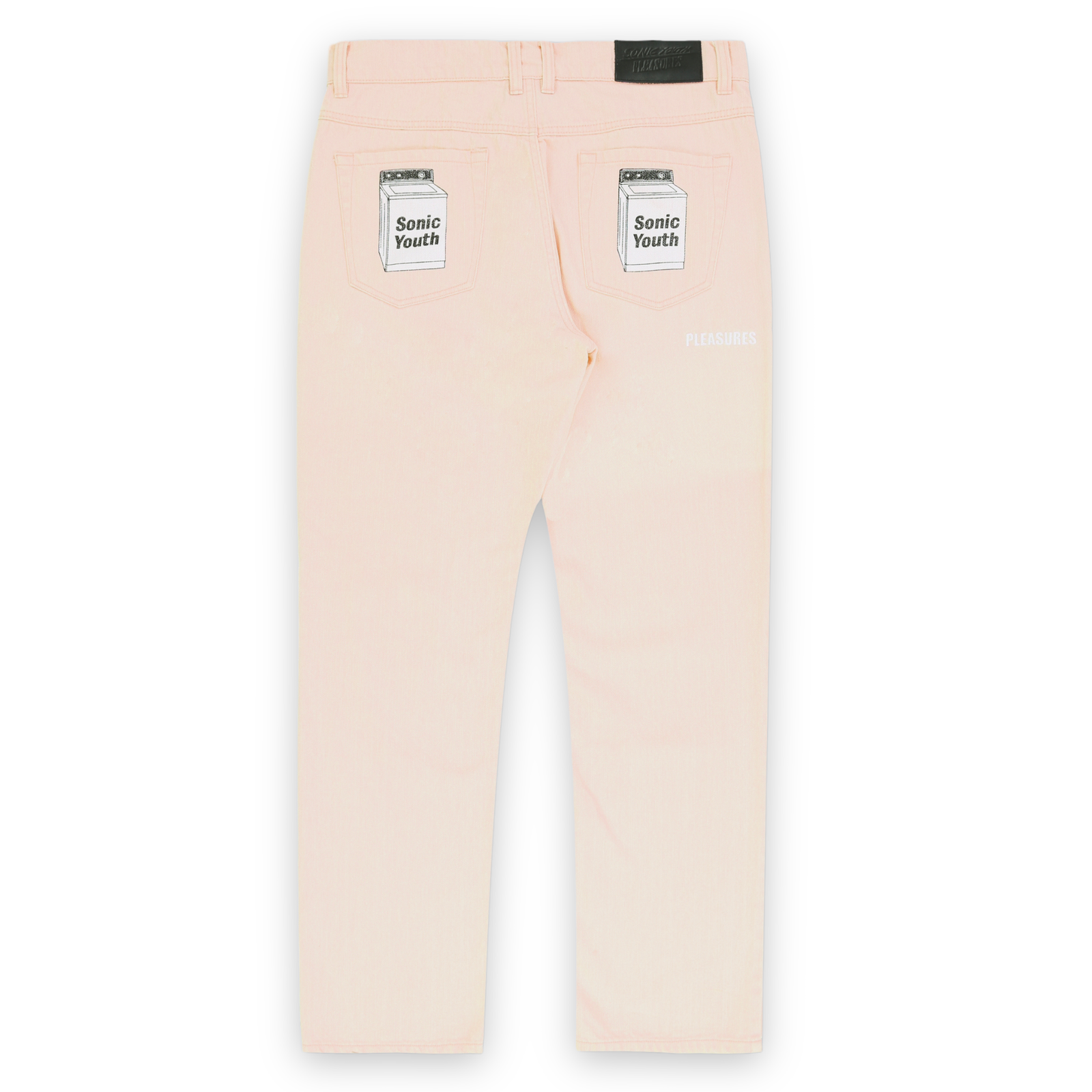 pleasures Sonic Youth Washing Machine Denim pink