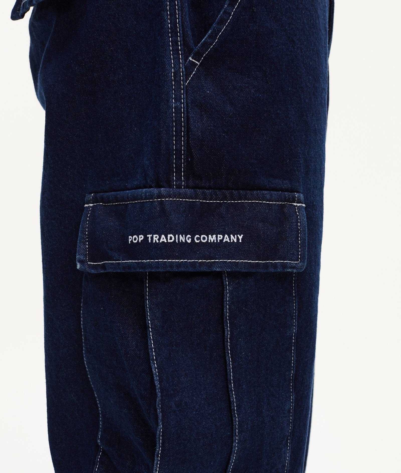 Denim Cargo Pant Rinsed - immagine 4