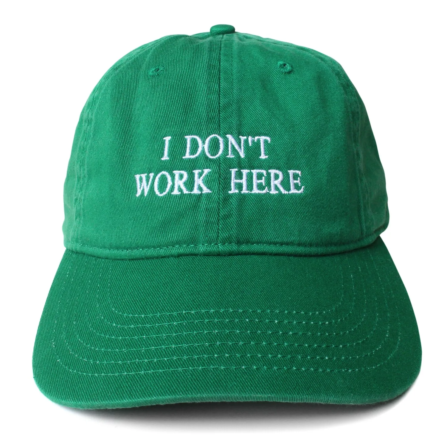 idea ltd Sorry I Don'T Work Here Hat (Green)