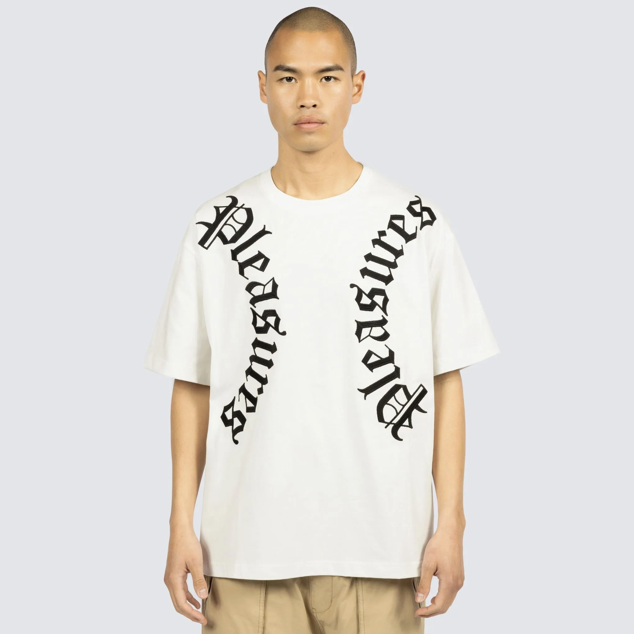 pleasures Harness Heavyweight Shirt White