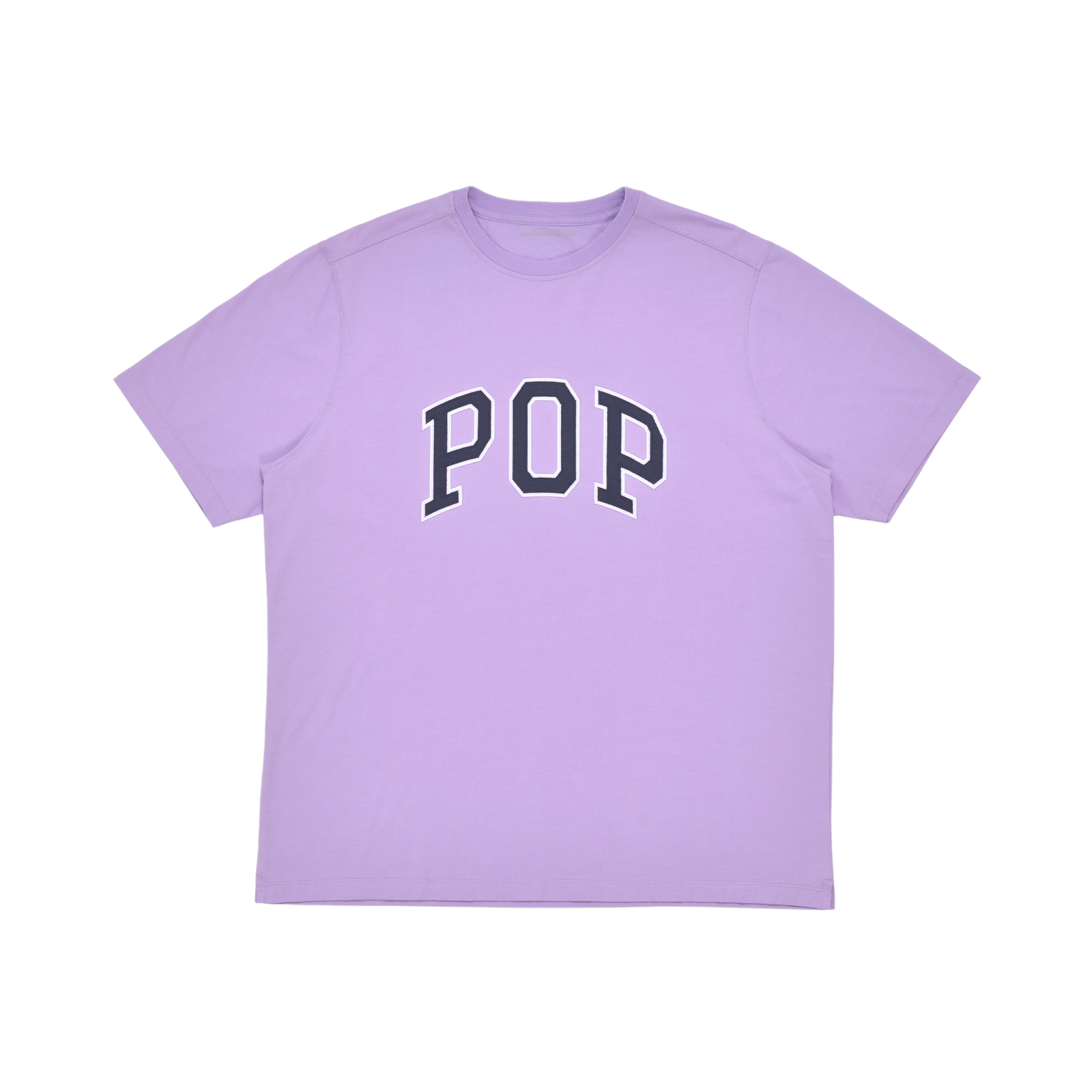 pop trading company Pop Arch Logo T-Shirt Viola