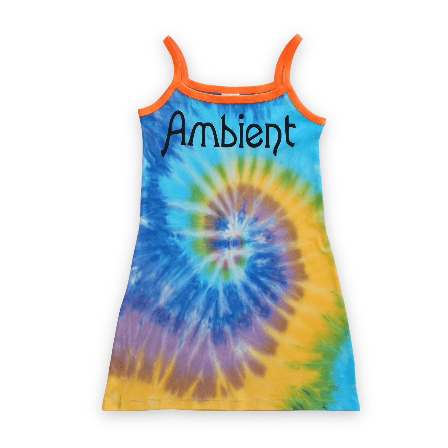 good morning tapes Ambient Stretch Cotton Dress – Tie Dye