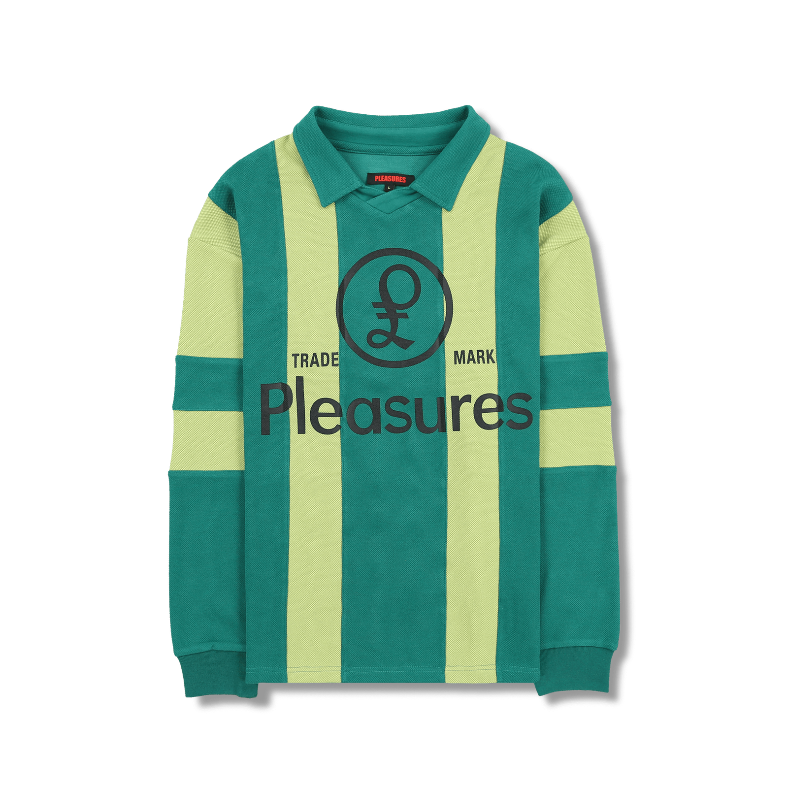 pleasures Trespass Rugby Polo Green