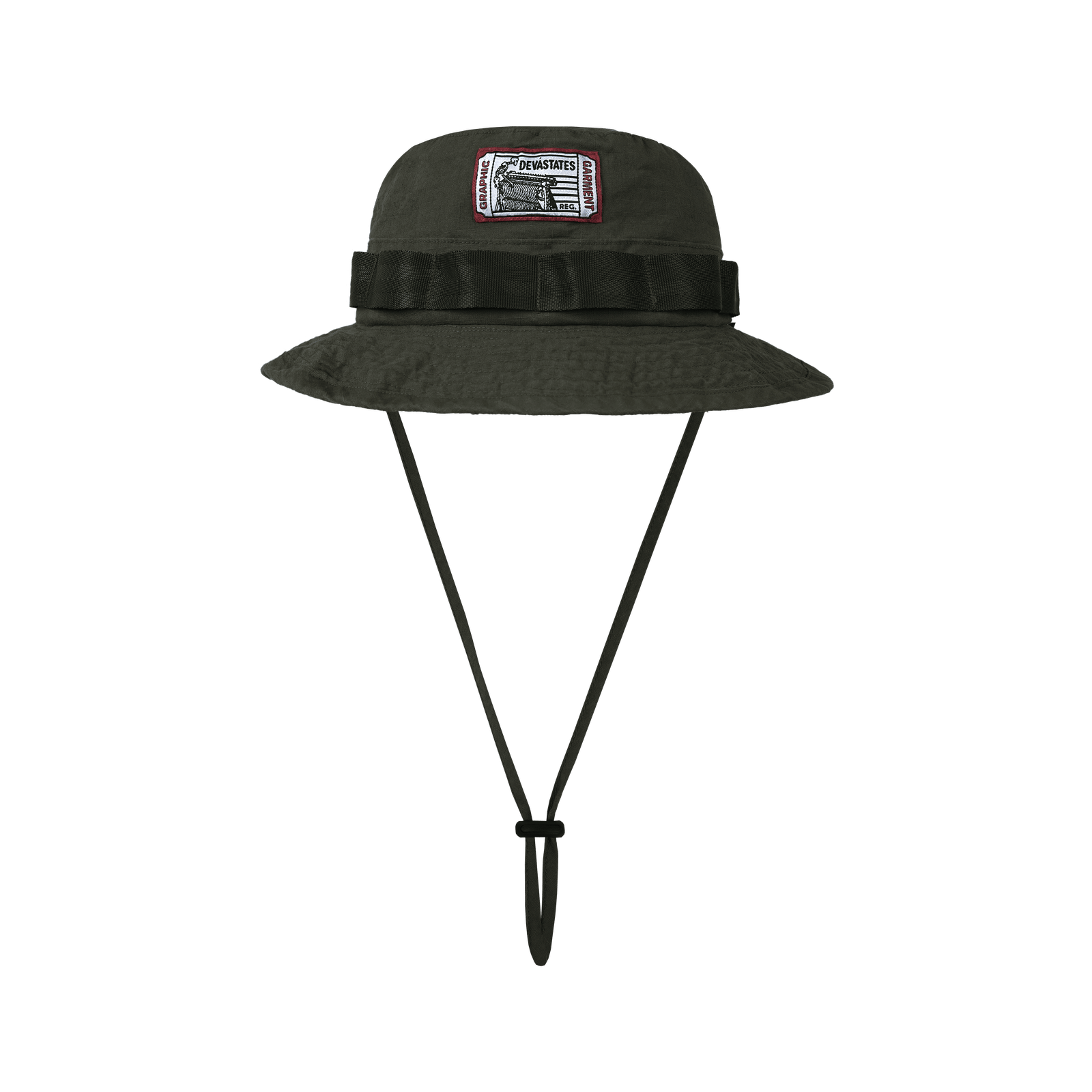 Nu Yorica! - Hornet Boonie Bucket Hat Olive Green