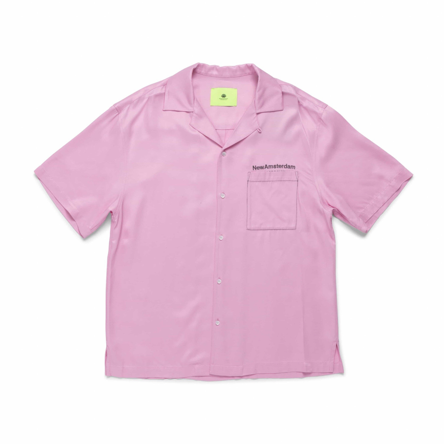 new amsterdam surf association Layday Shirt Pink Contrast