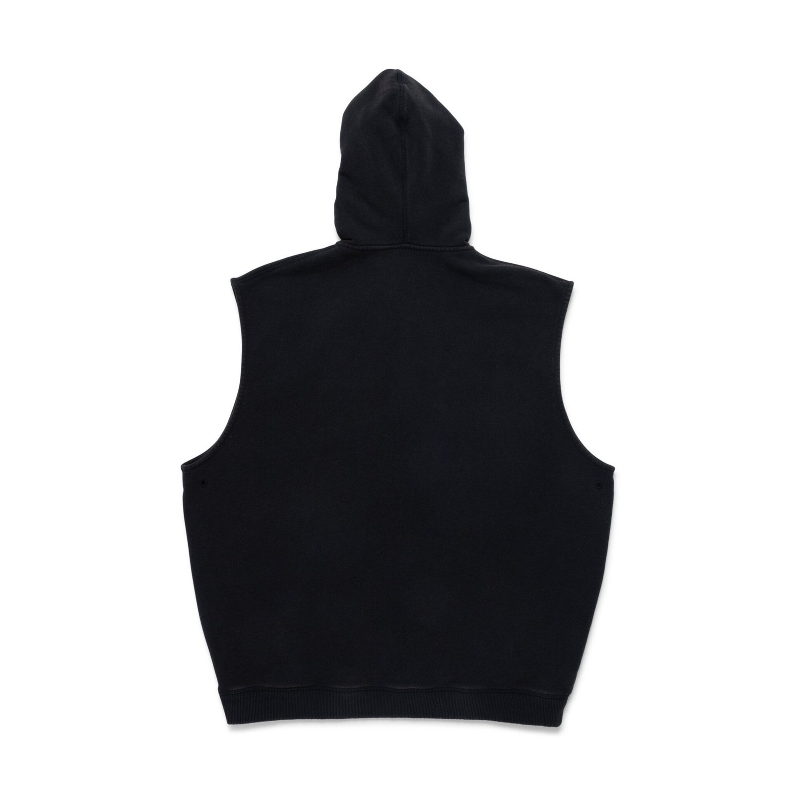 Sleeveless Hoodie Black - immagine 6