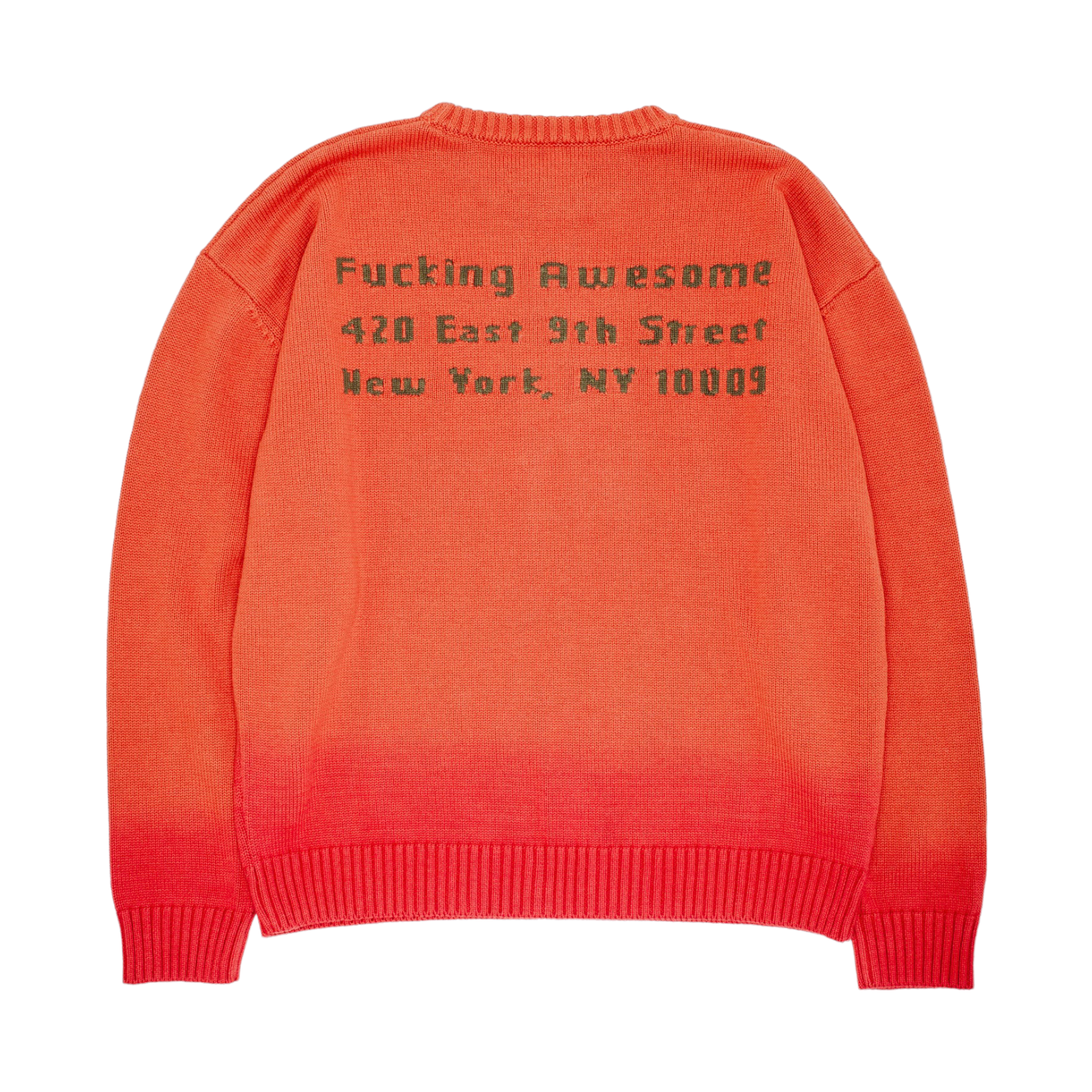 fucking awesome Liberty Sweater Rust