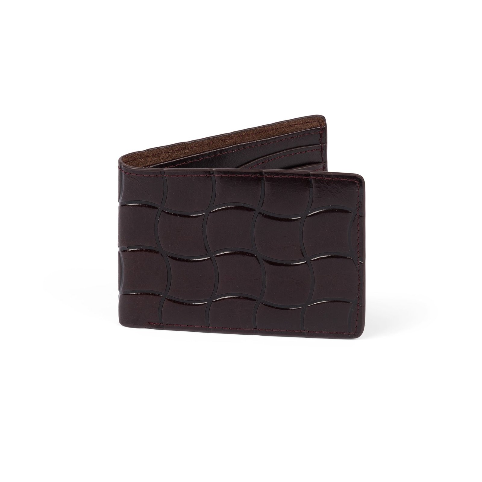 dime Classic Quilted Wallet Burgundy