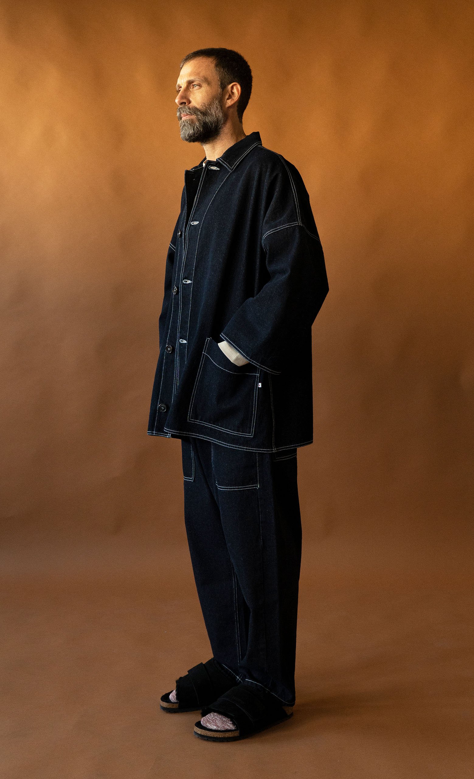 wooden store Japan Heritage Square Pocket Basic Raw