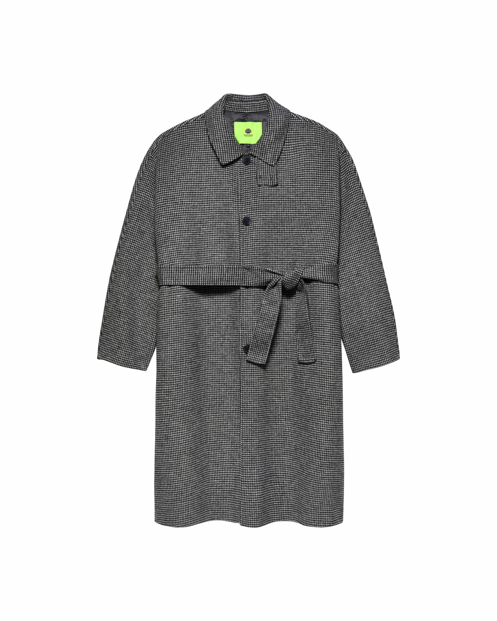 New Amsterdam Surf Association - Long Wool Jacket Grey Check