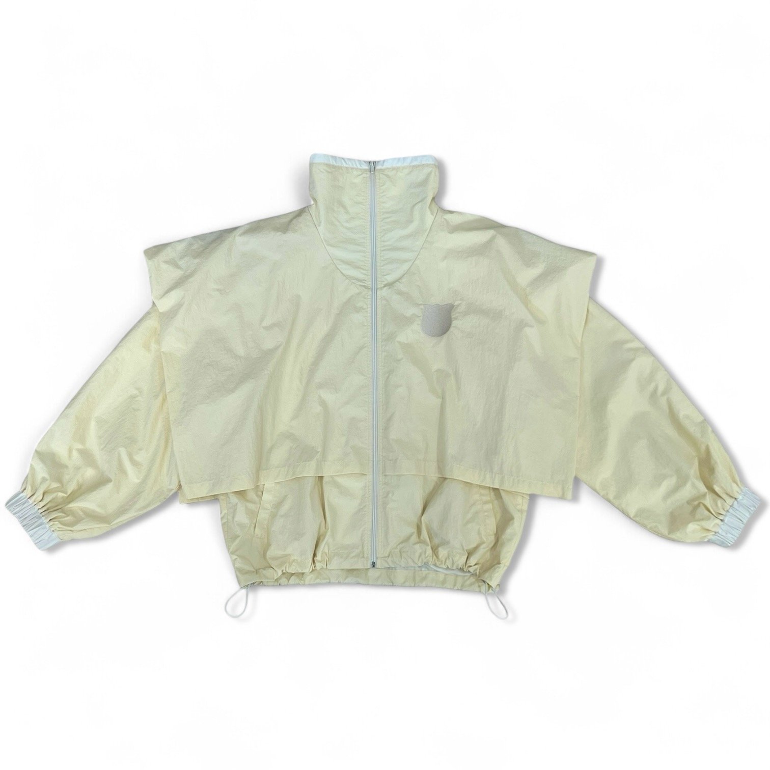 Oloapitreps - Wide Bomber Jacket Ivory