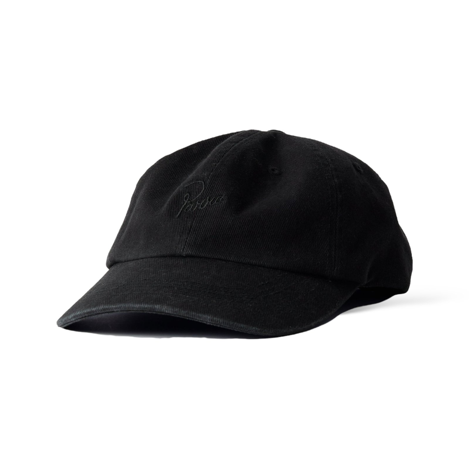 parra Signature 6 panel hat Black