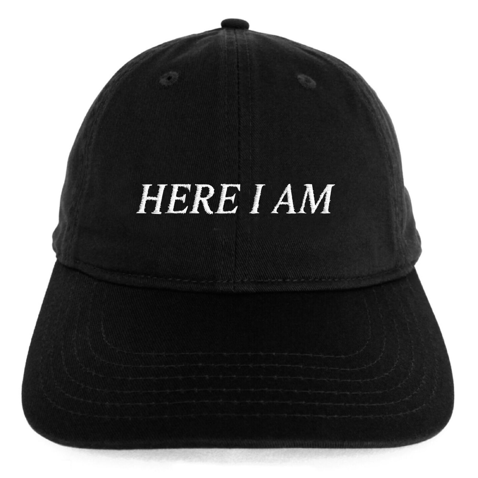 IDEA - HERE I AM hat Black