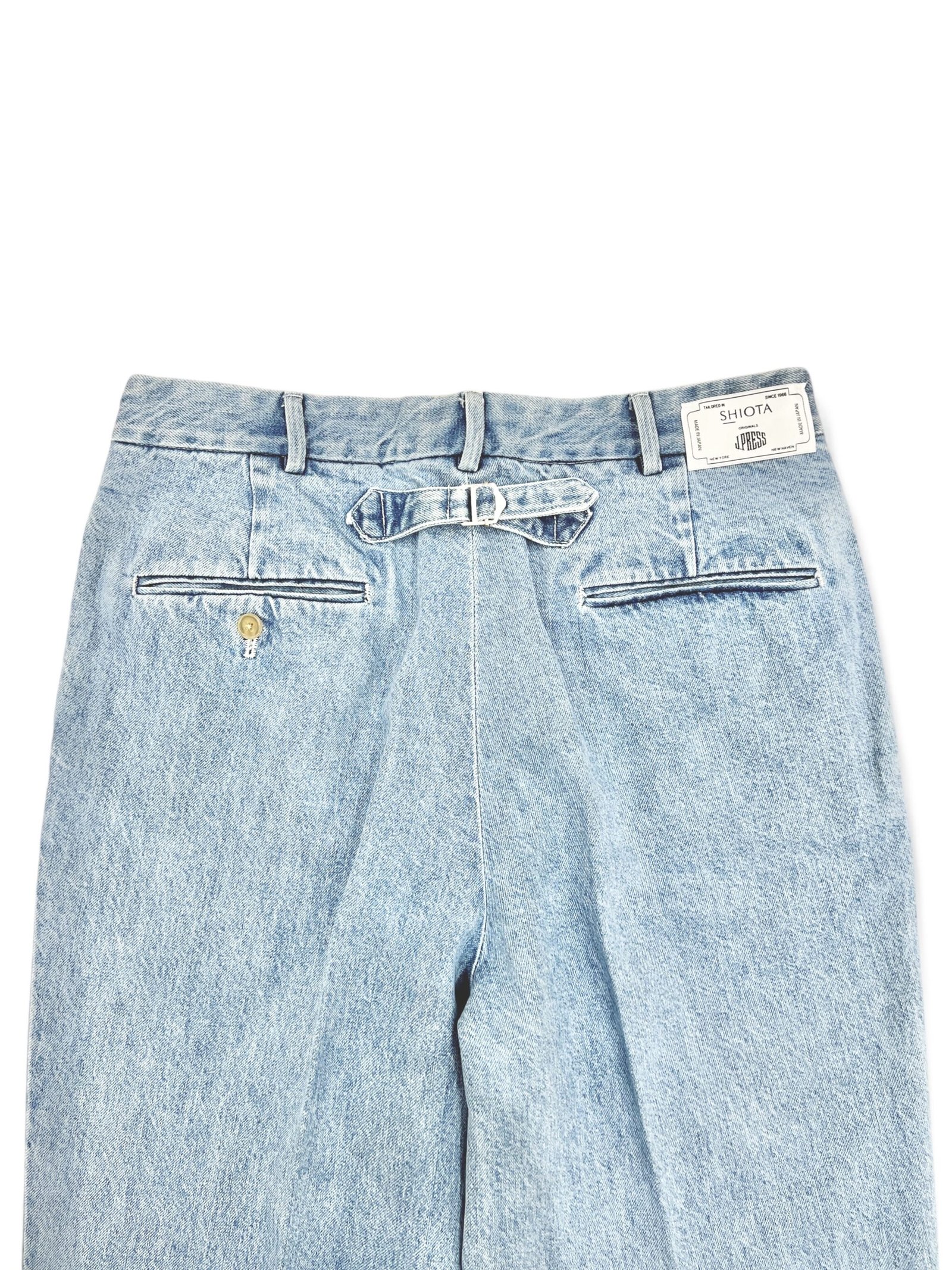 J.Press - Shiota Denim Piped Stem 1tuck / JAPAN MADE