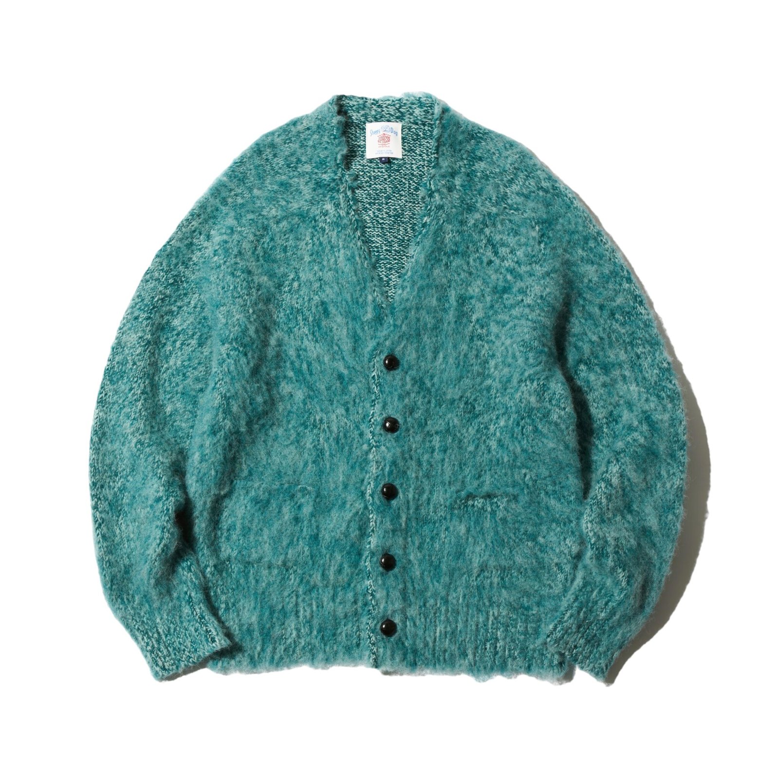 J.Press - Shetland Wool Shaggy Dog Sadle Cardigan / JAPAN MADE