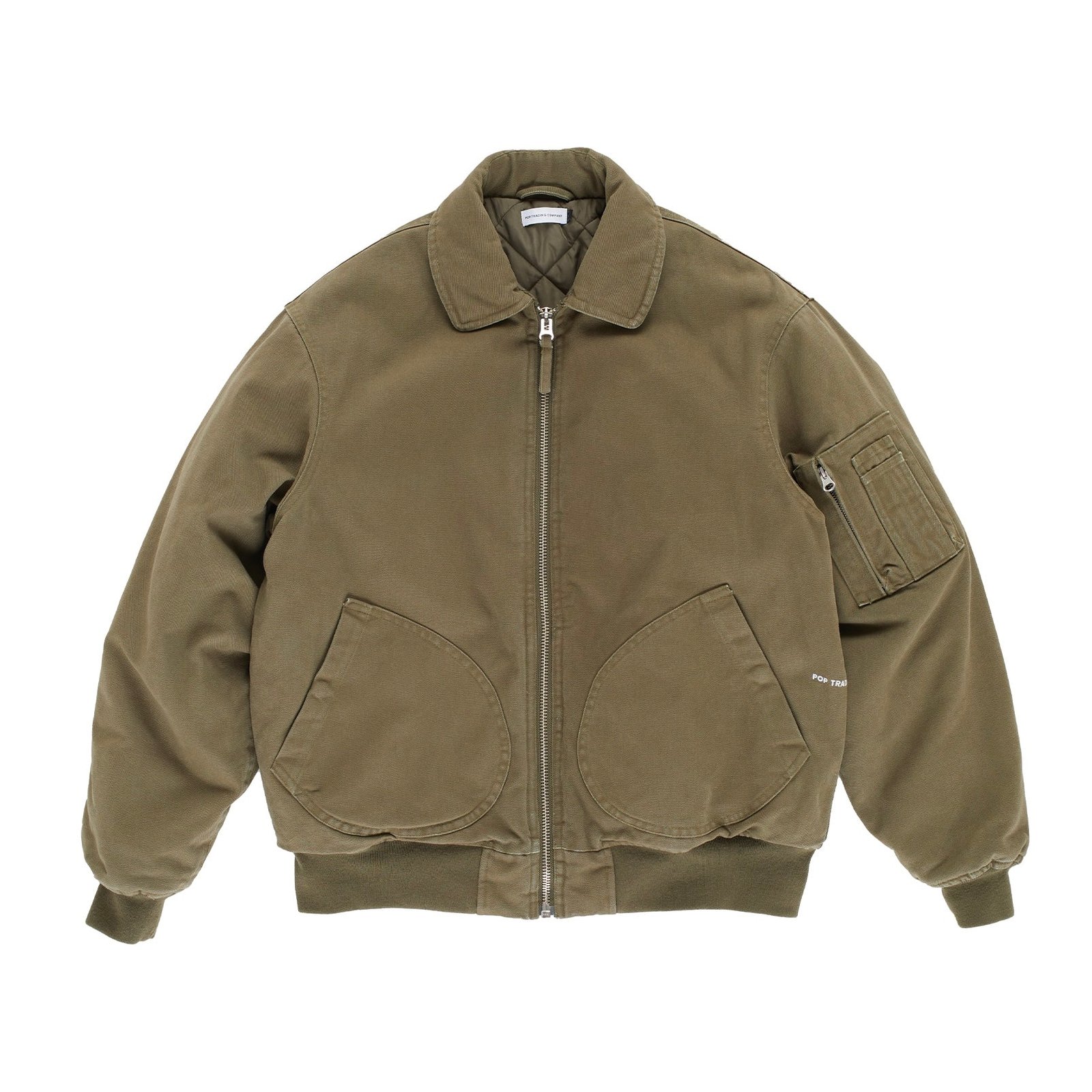 Pop Trading Company - Pop Flight Jacket Four Leaf Clover