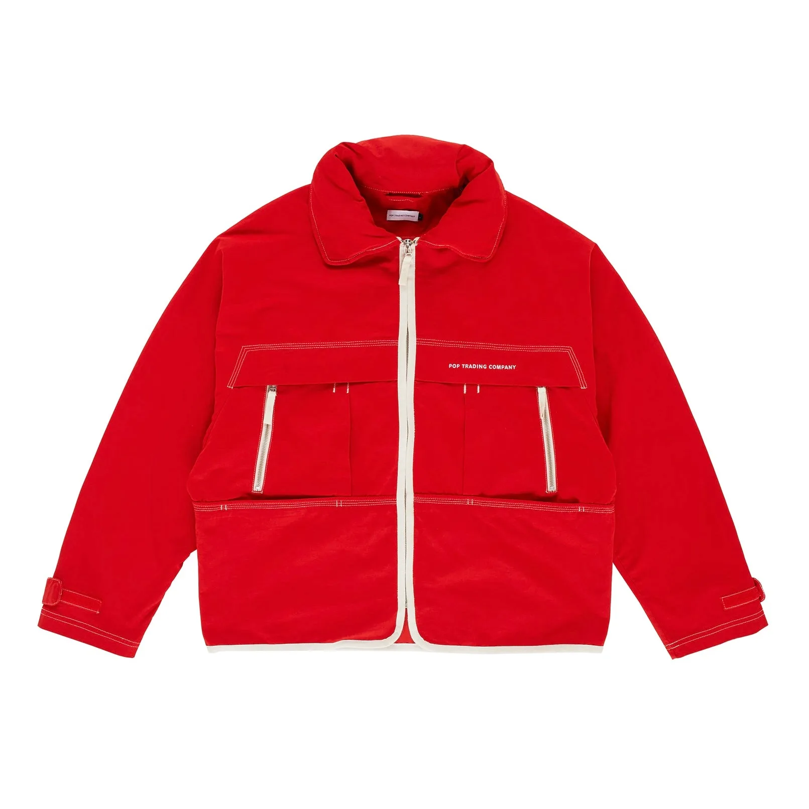 Pop Trading Company - Pop New City Jacket Goji Berry