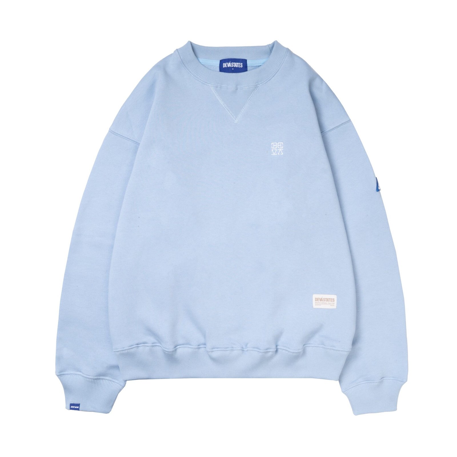 Devá States - Solar Crewneck Blue