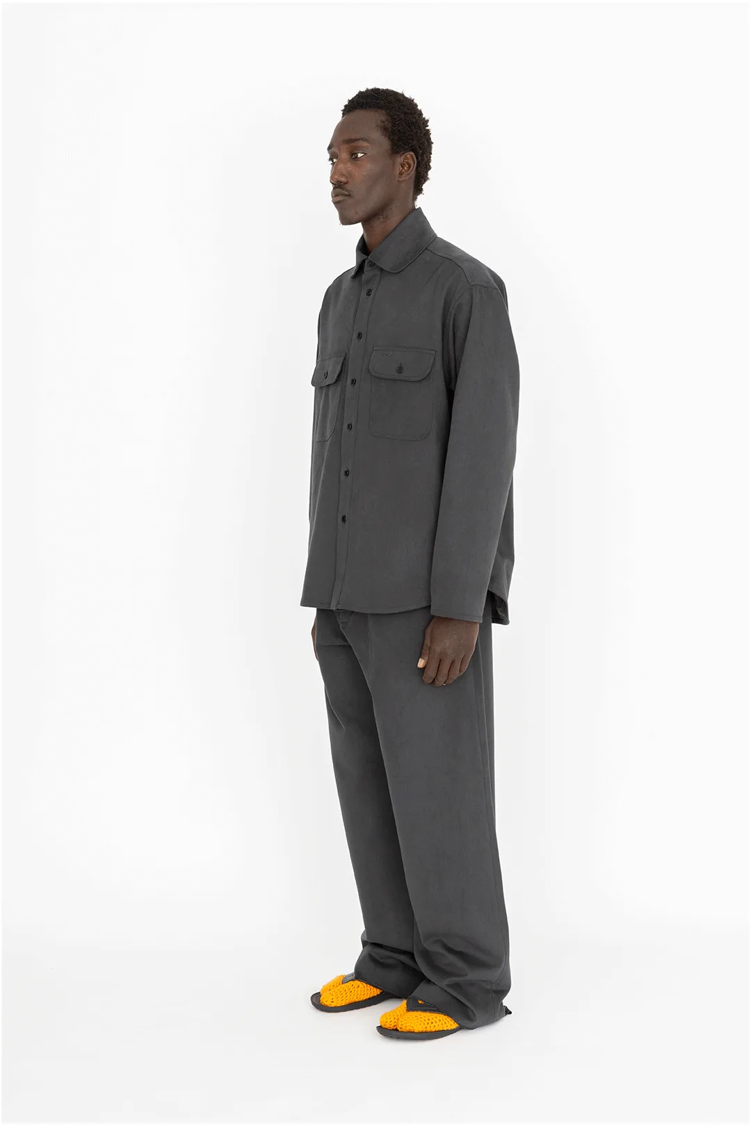Oloapitreps - Matchless Cuff Overshirt Grey