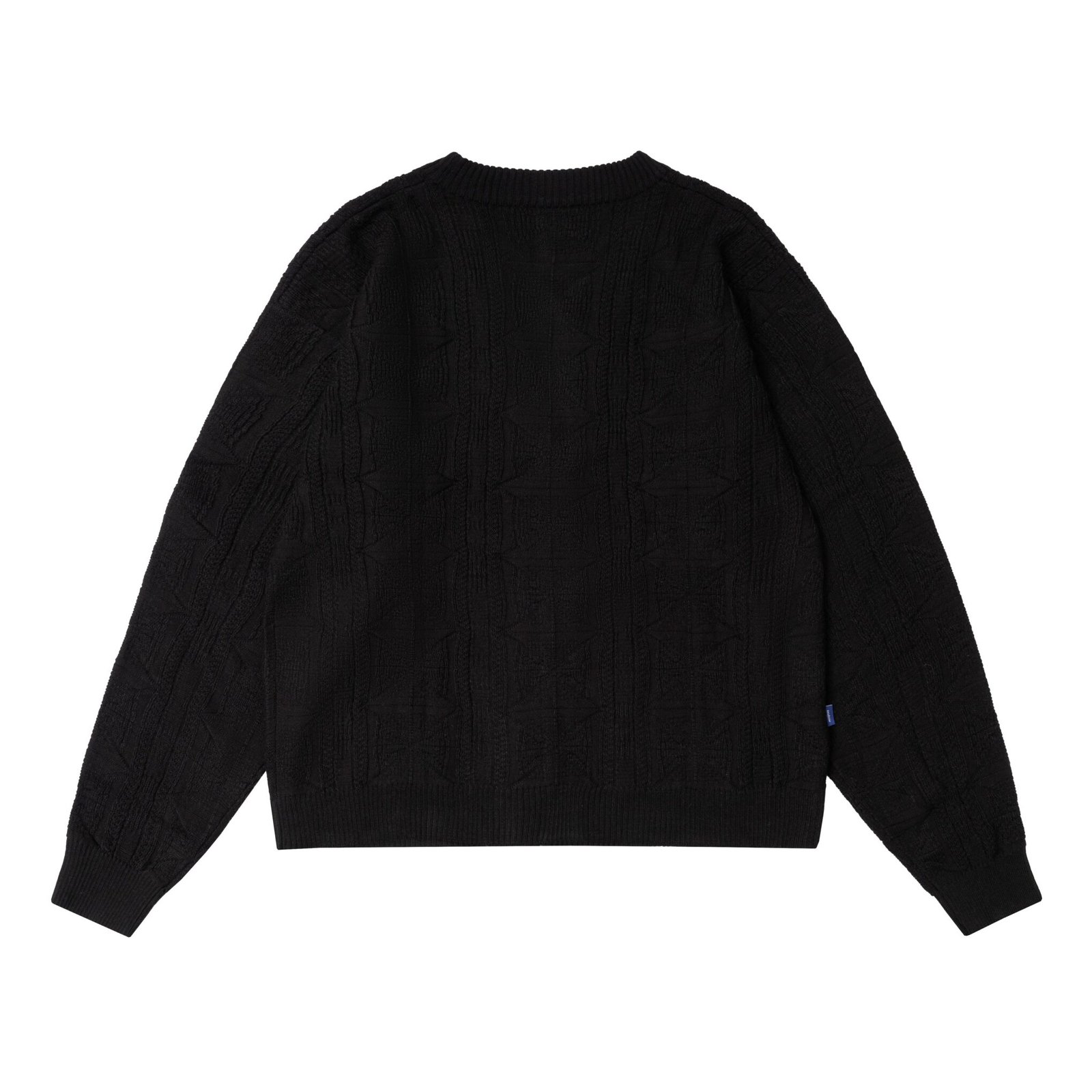 Devá States - Cobweb Cardigan Knit Black