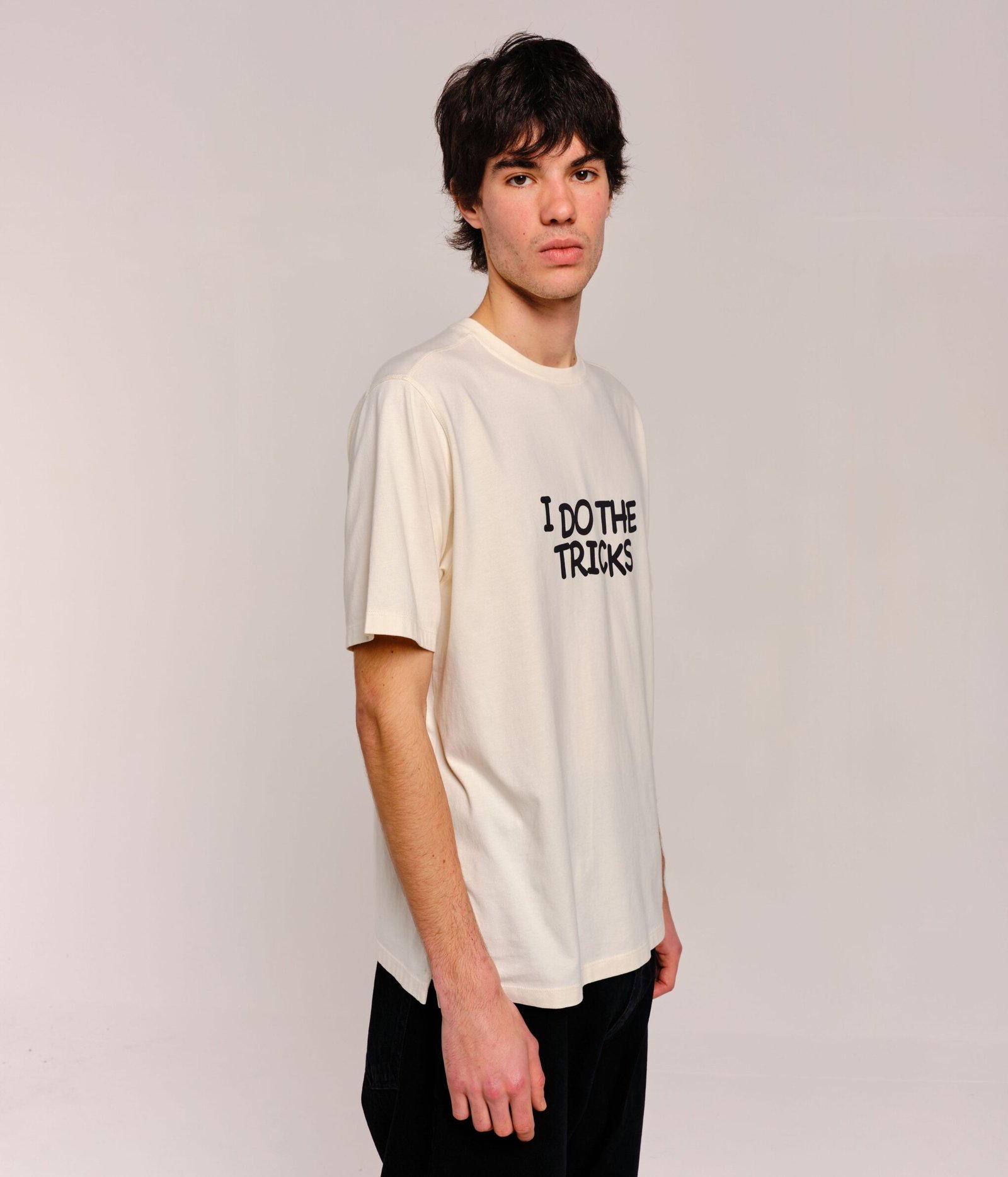 Pop Trading Company - Pop Too Real T-Shirt Off White