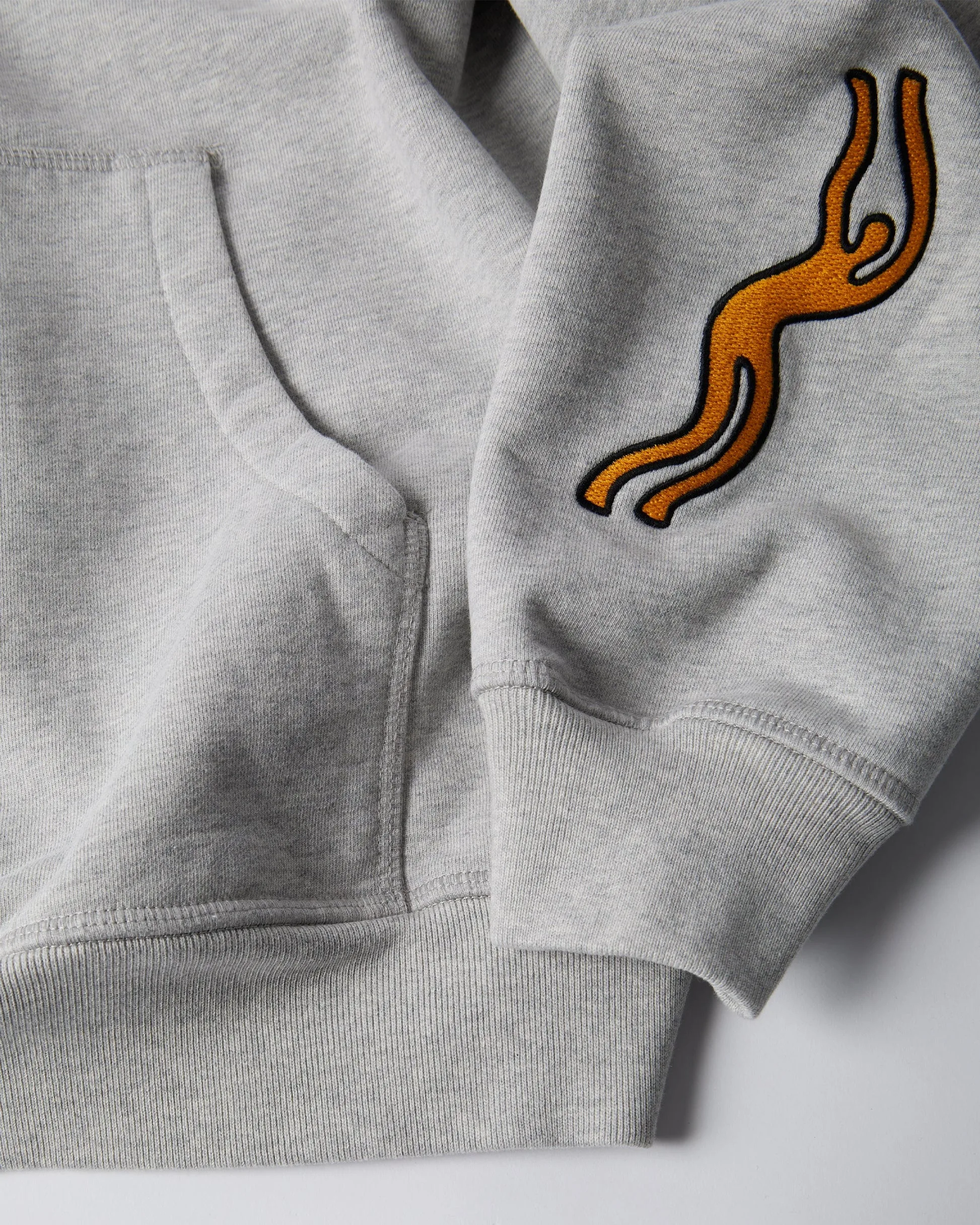 ByParra - La chambre nuit hooded sweatshirt Heather grey