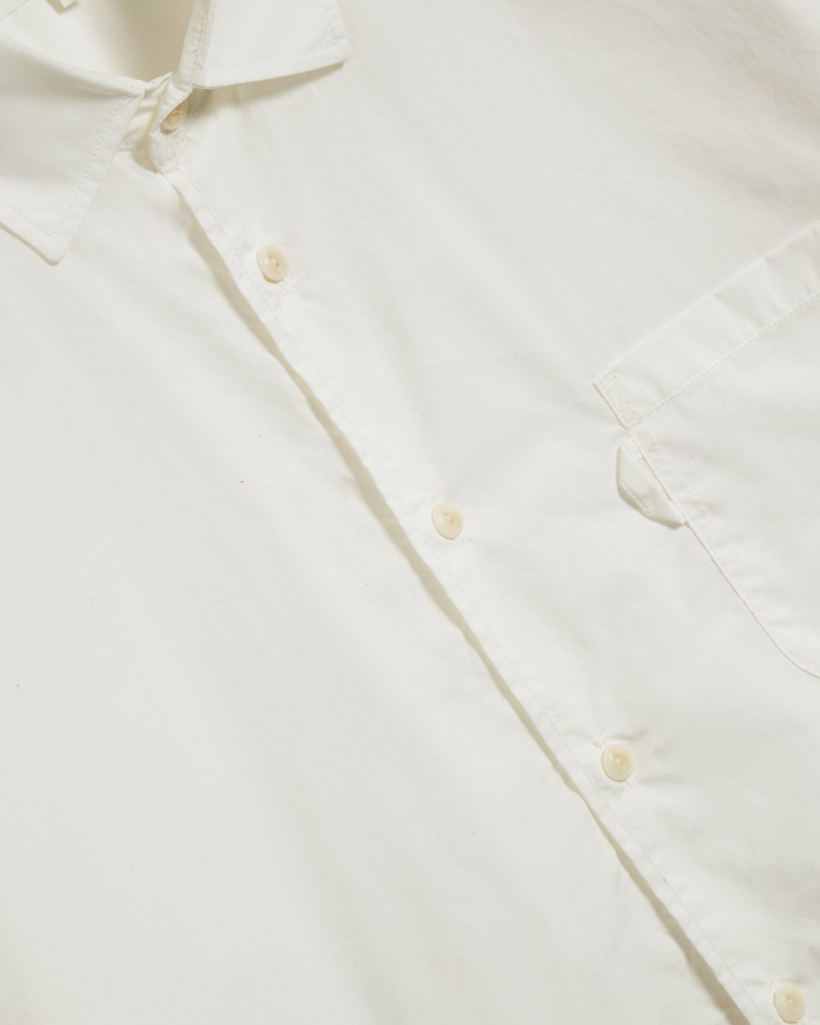 YMC You Must Create - Earth Curtis Shirt White