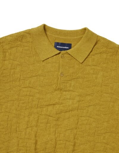 Thisisneverthat - Stacked TNT S/S Knit Polo Yellow