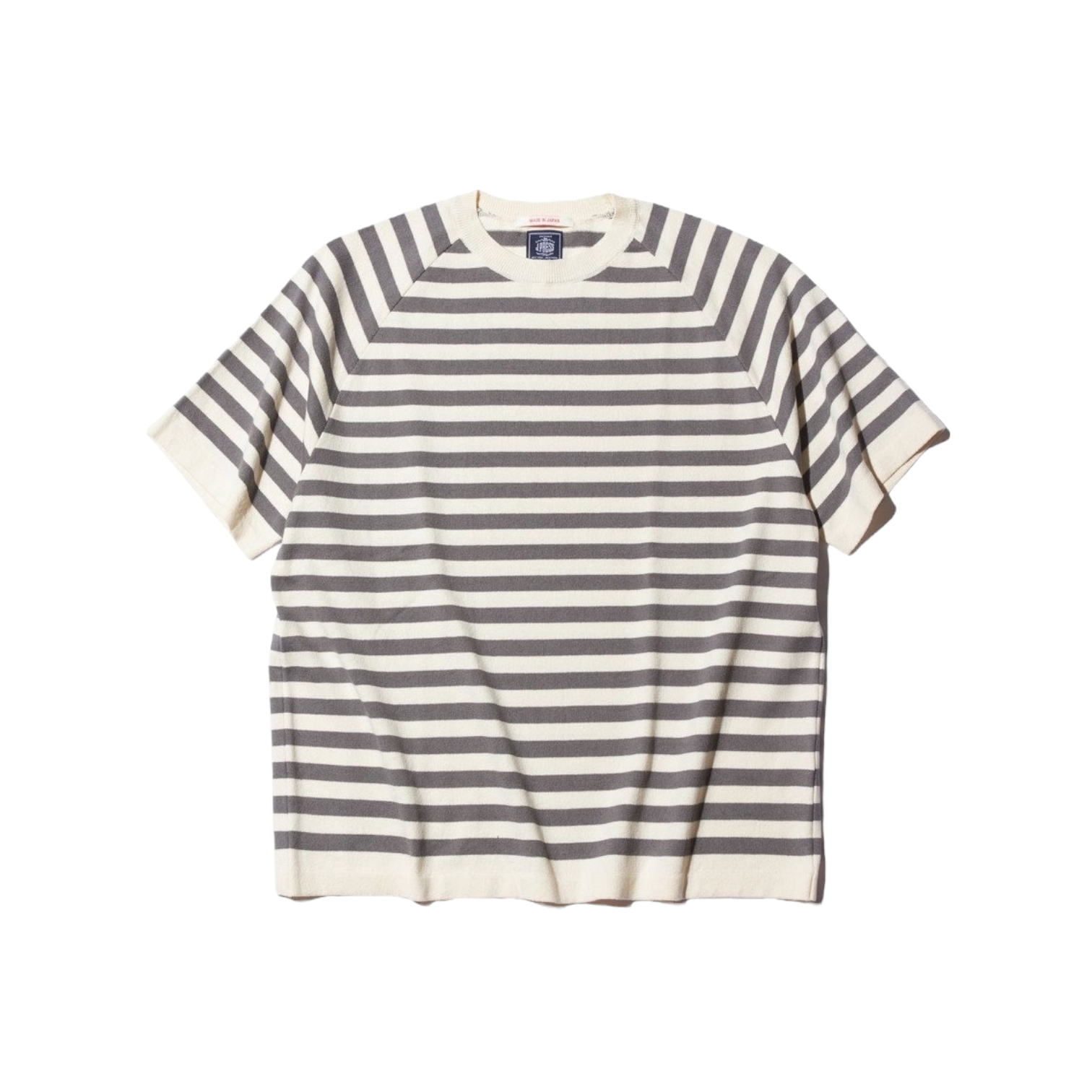 J.Press - Raglan Lightwave T-shirt Grey