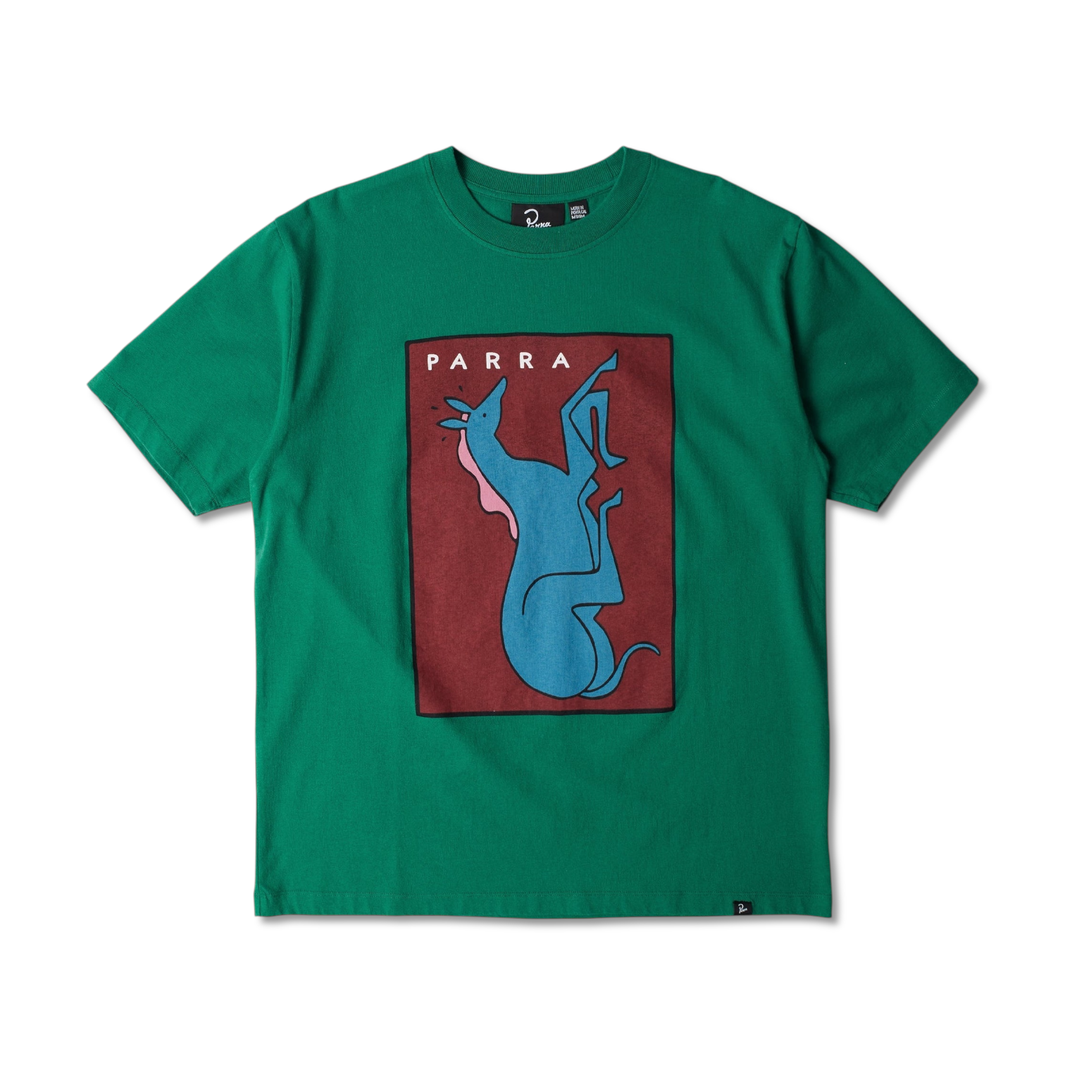 ByParra - Vertical horse t-shirt Green