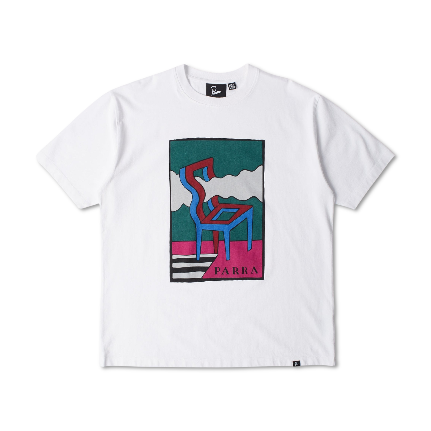 parra ByParra - Smoke chair t-shirt White