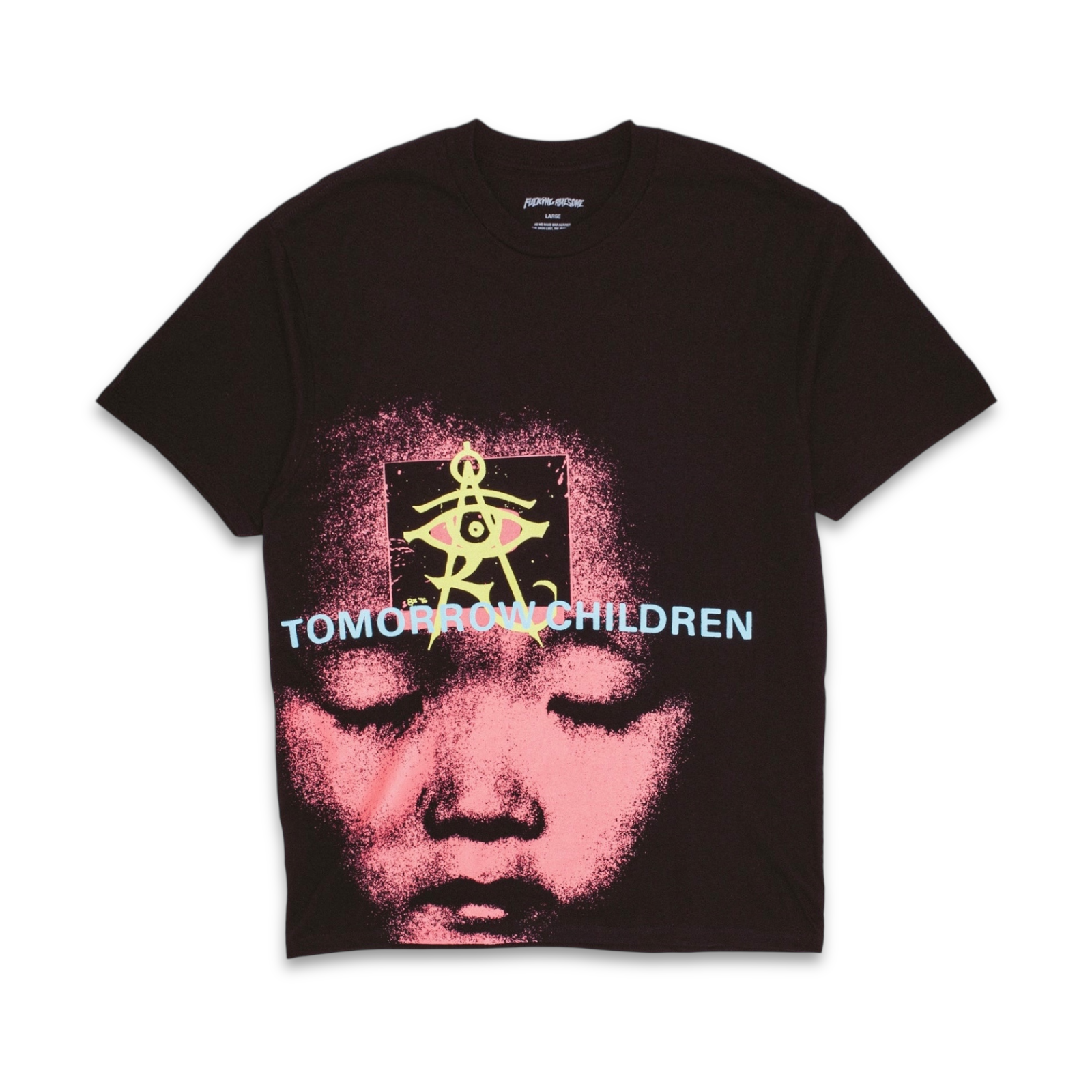 FA Fucking Awesome - Tomorrow Children Test Print Tee Black