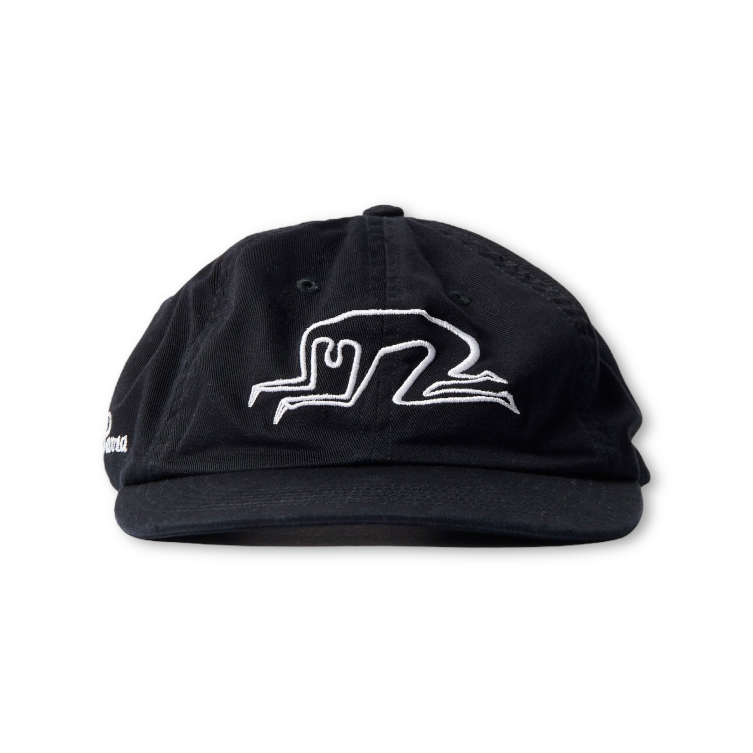 ByParra - Mid career 6 panel hat Black