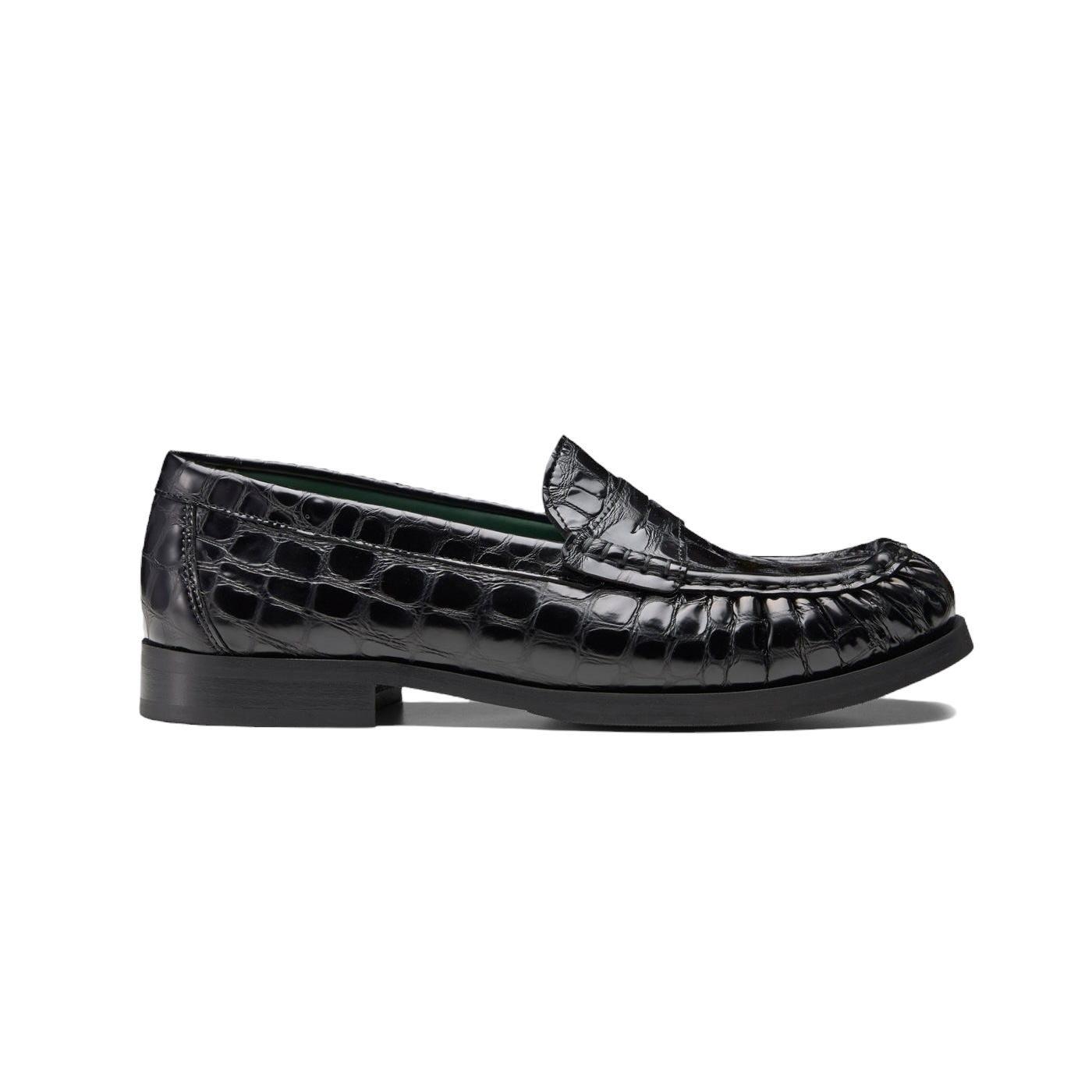VINNY's - OGEE Black Croco