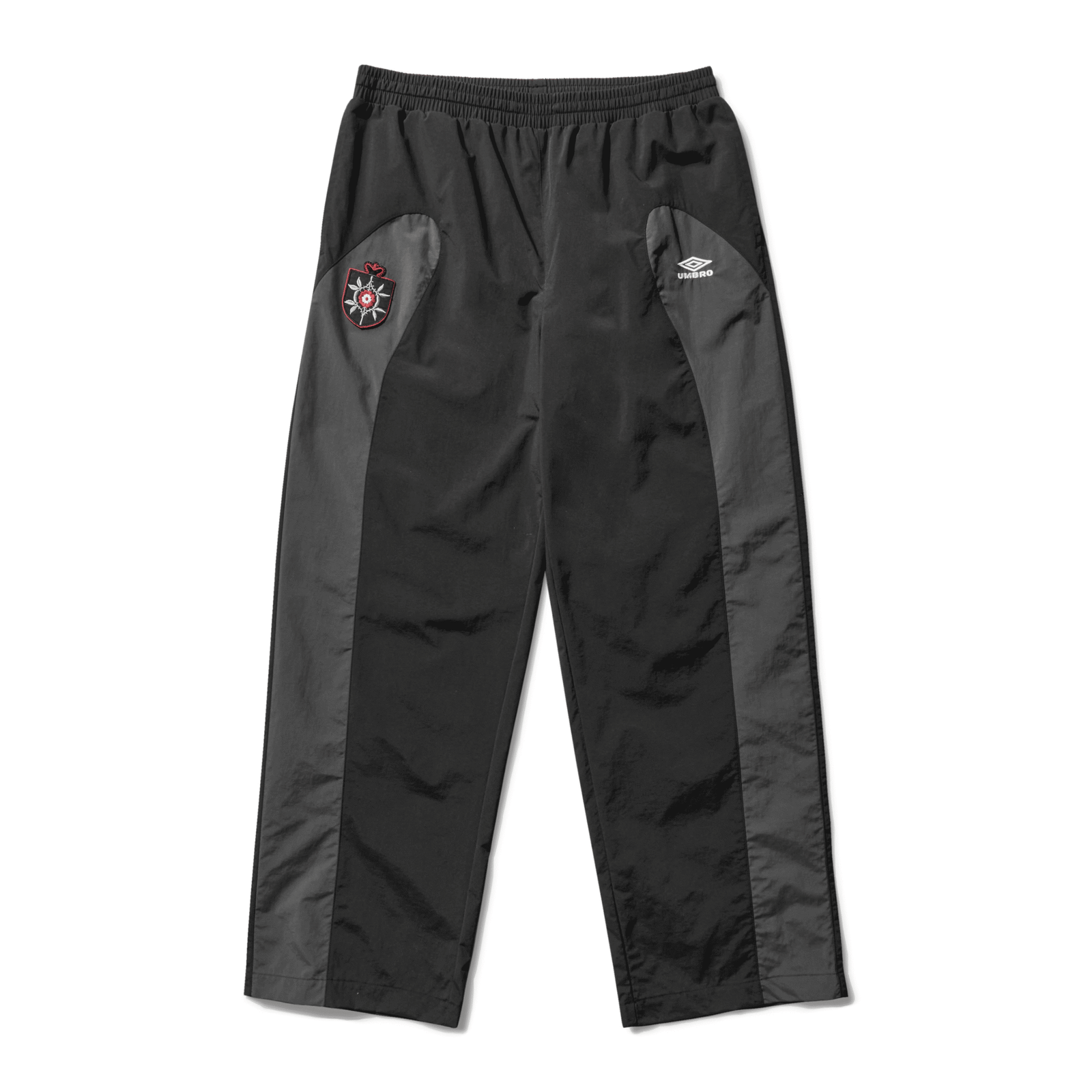 Slam Jam X Umbro - Rose Crest Track Pants Black / Dark Grey