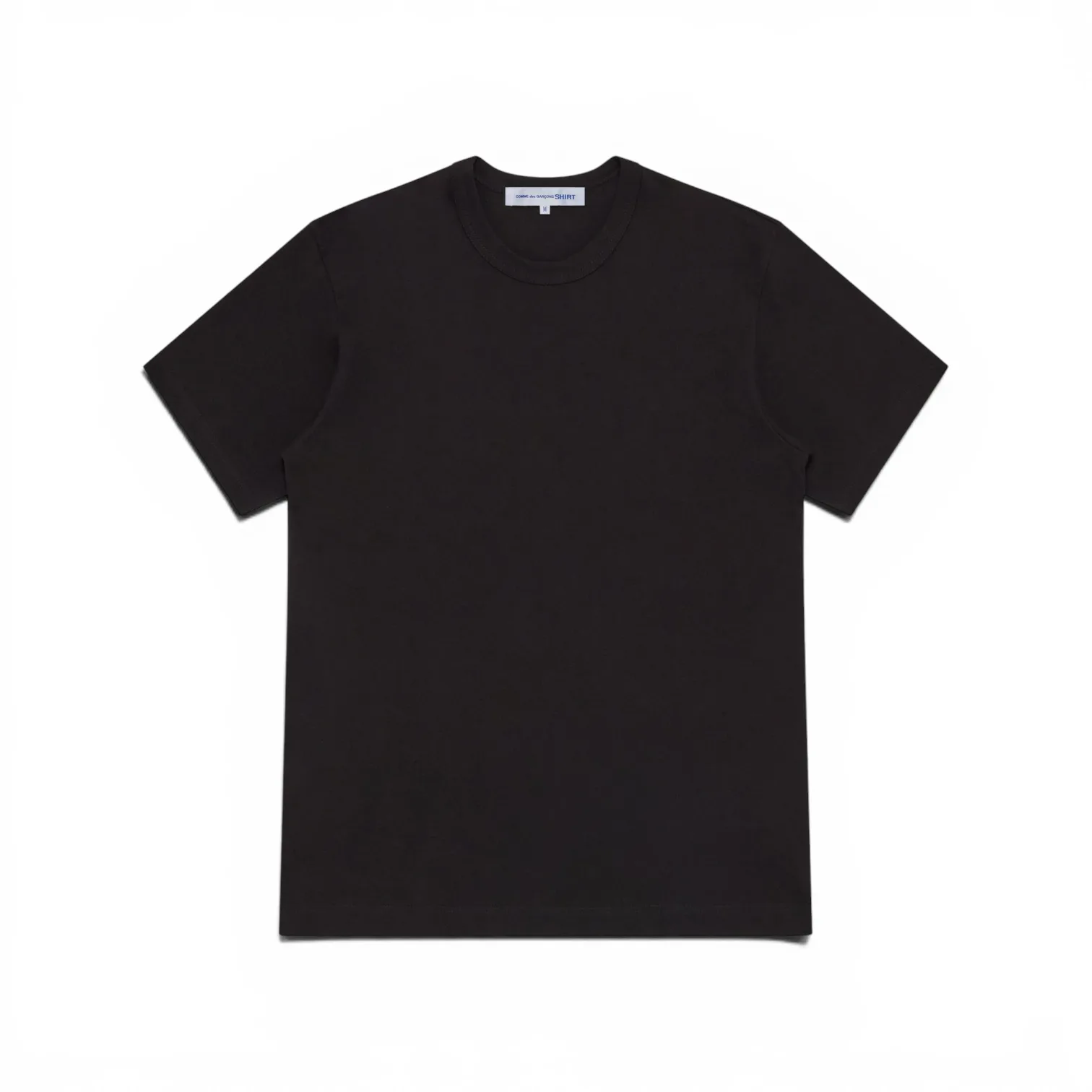 Comme Des Garçons Shirt - Neck Logo T-Shirt Black