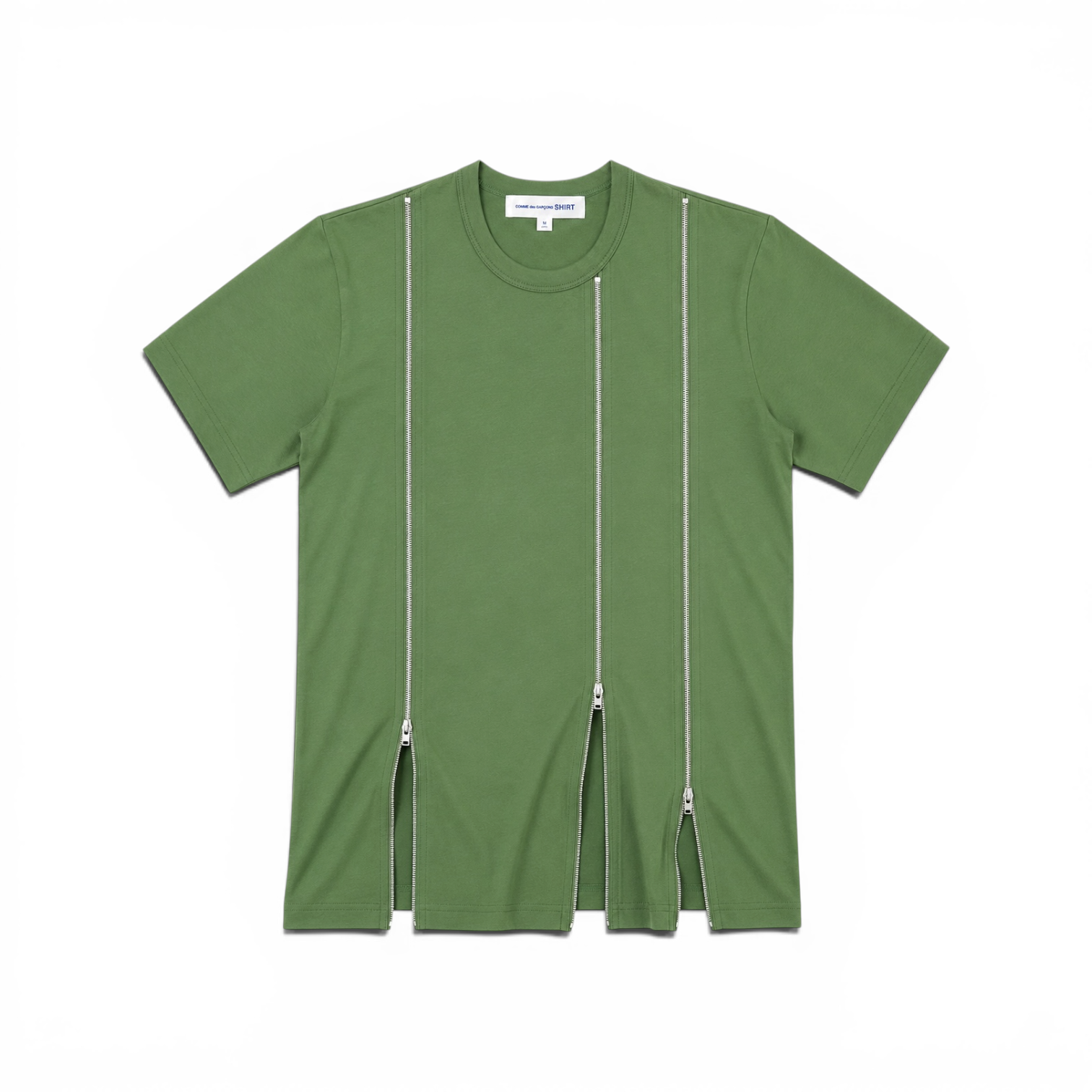 Comme Des Garçons Shirt - Multi Zip T-shirt Green