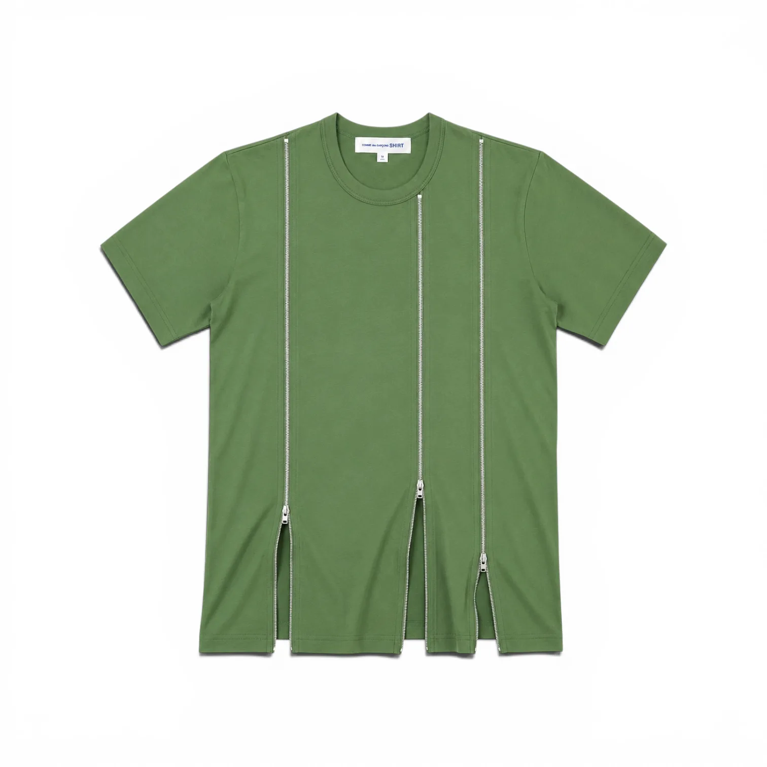 Comme Des Garçons Shirt - Multi Zip T-shirt Green