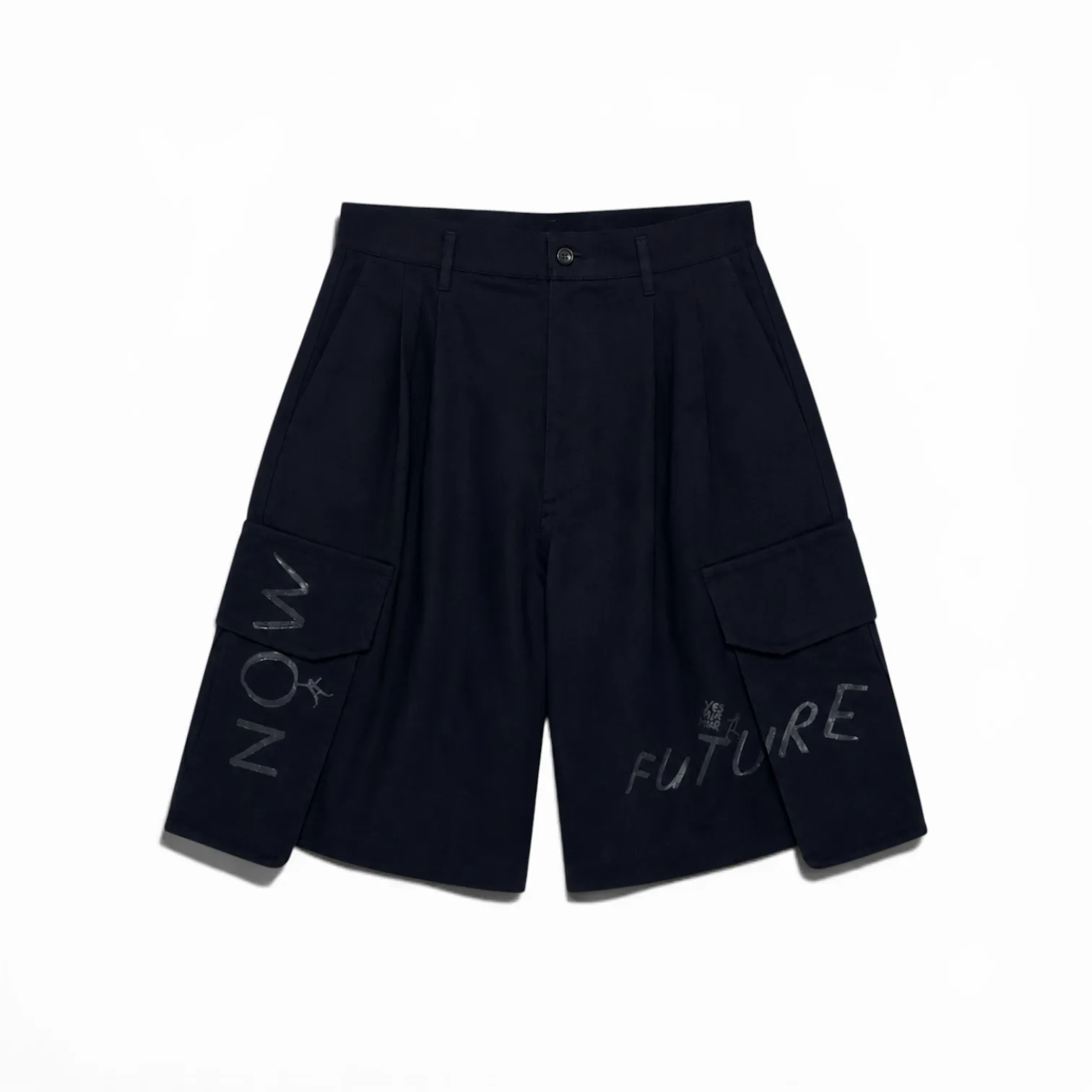 Comme Des Garçons Shirt - Now Future Shorts Dark Navy baggy shorts jorts