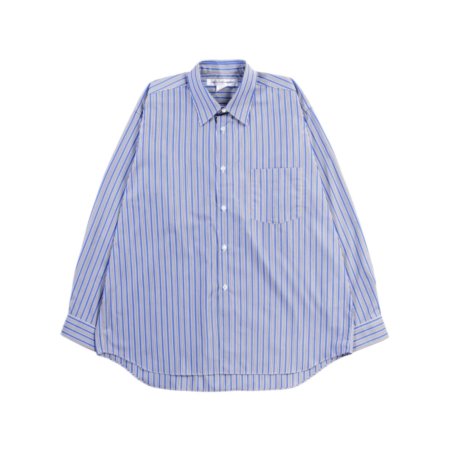 Comme Des Garçons Shirt - Wide Fit Cotton Shirt Stripe 2