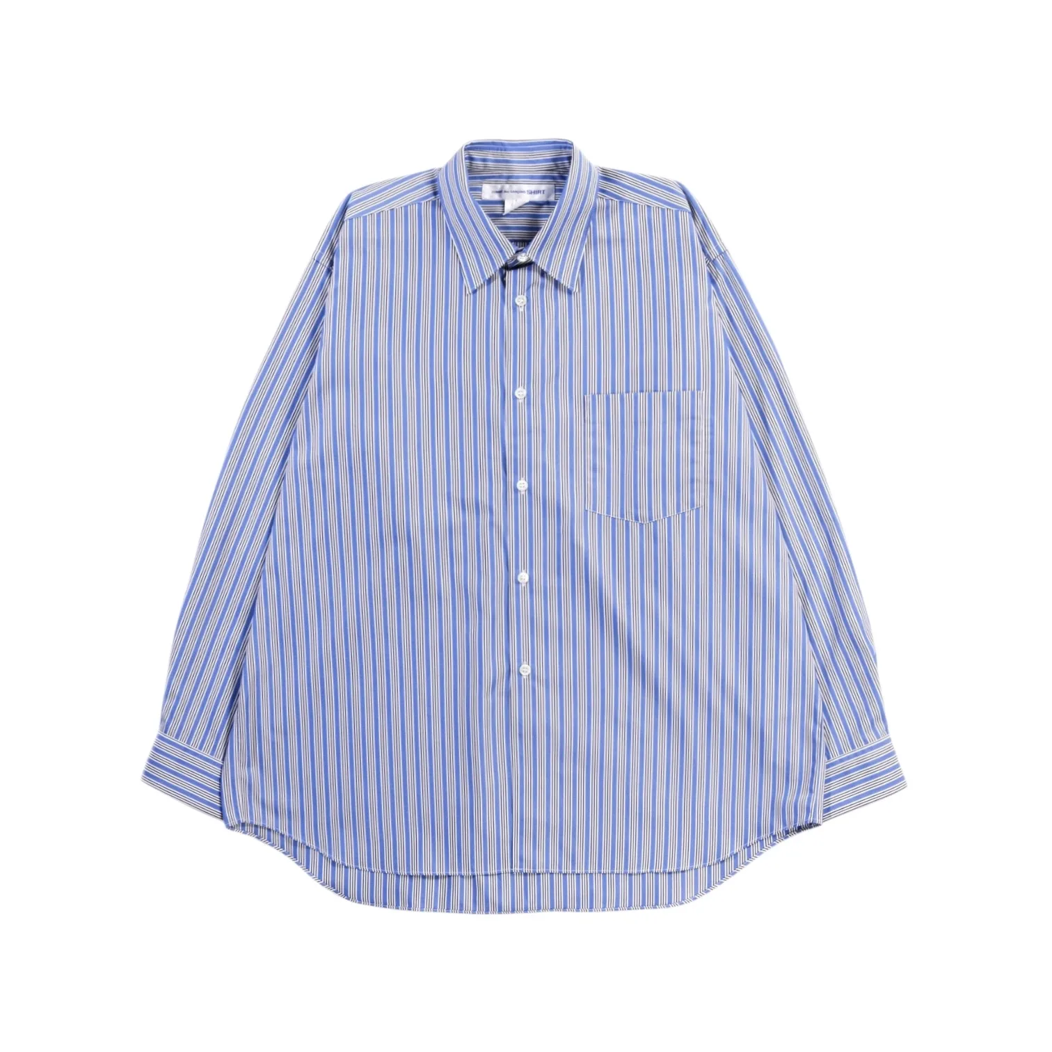 Comme Des Garçons Shirt - Wide Fit Cotton Shirt Stripe 2