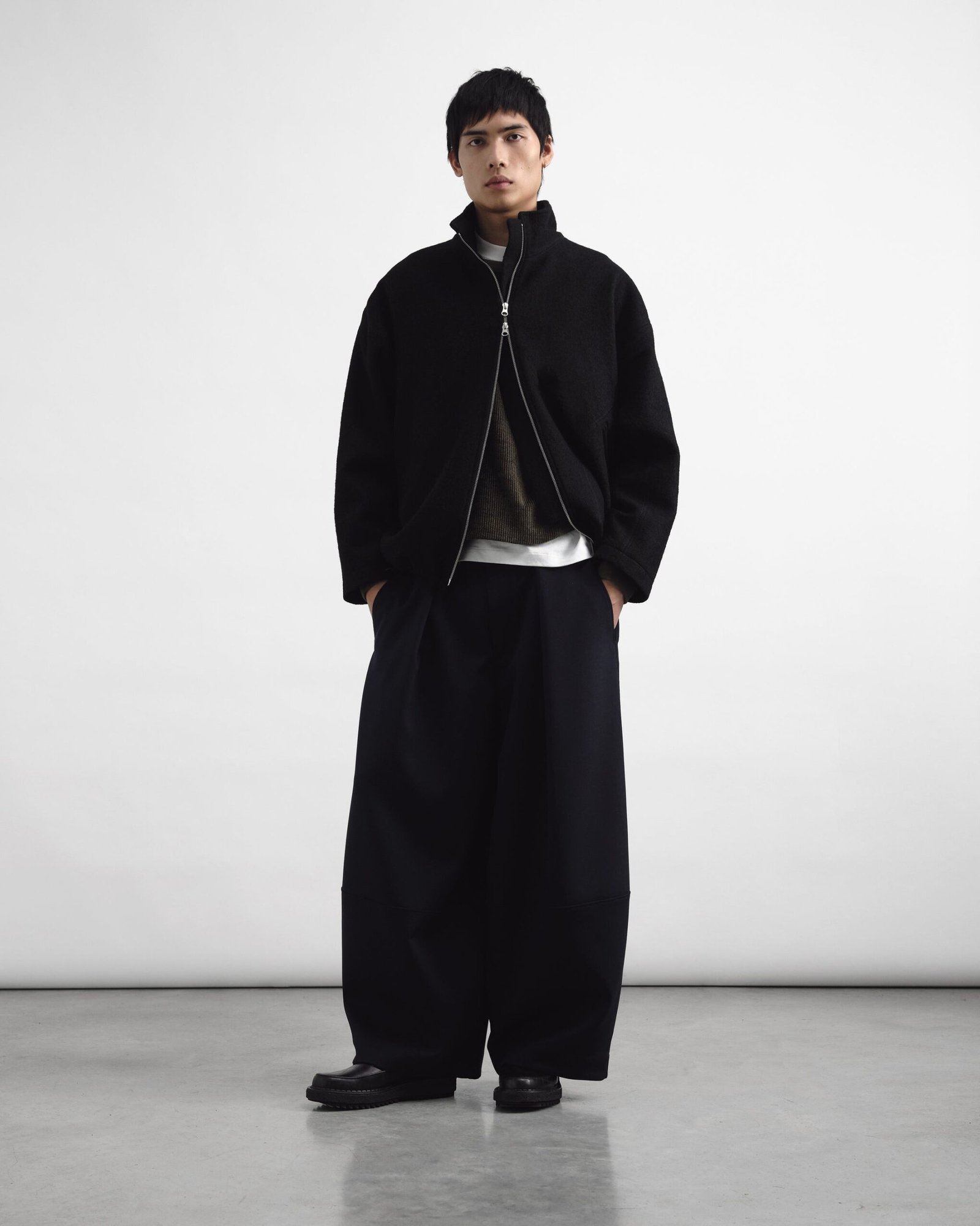 YMC - Aaron Zip Jacket Black