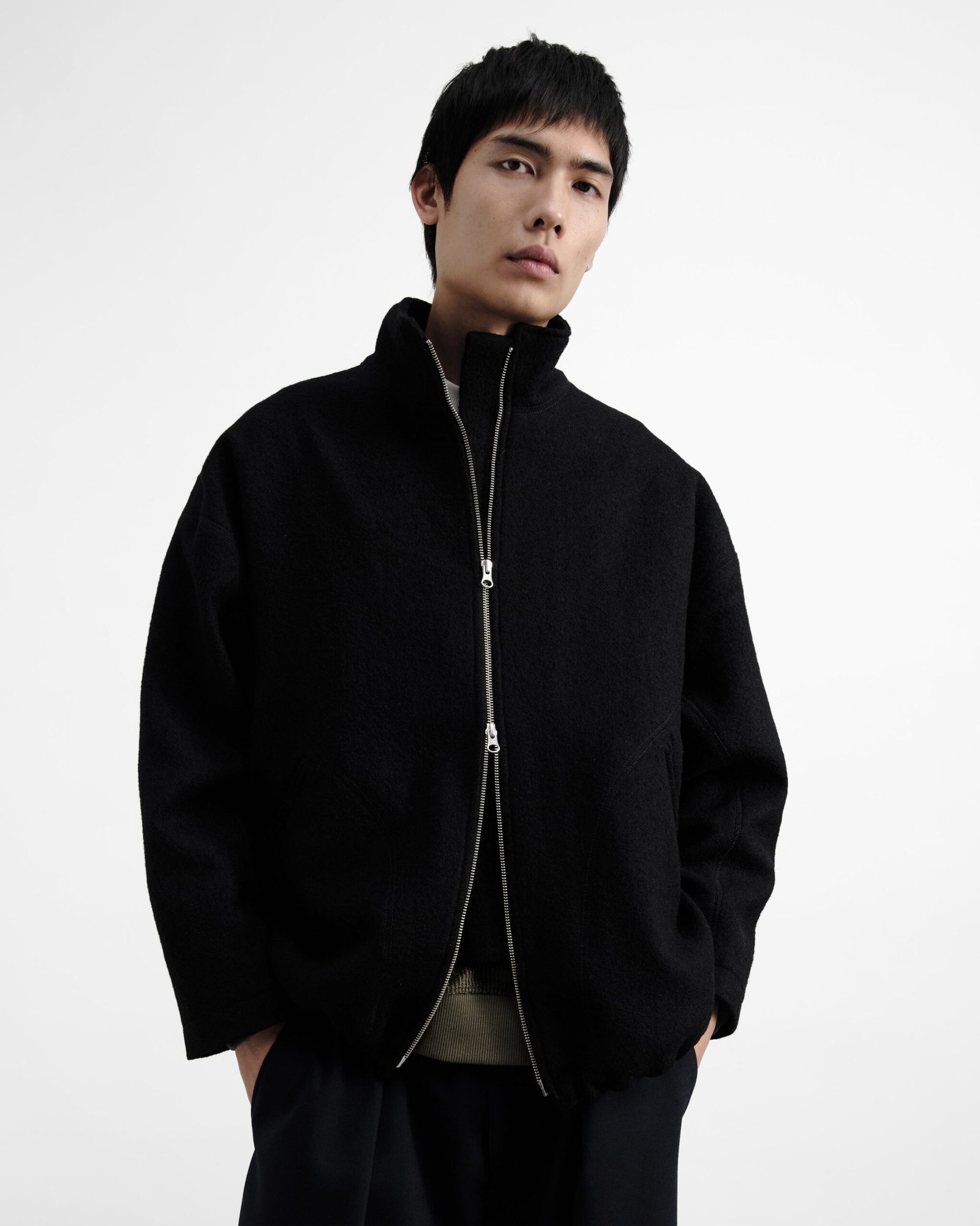 YMC - Aaron Zip Jacket Black