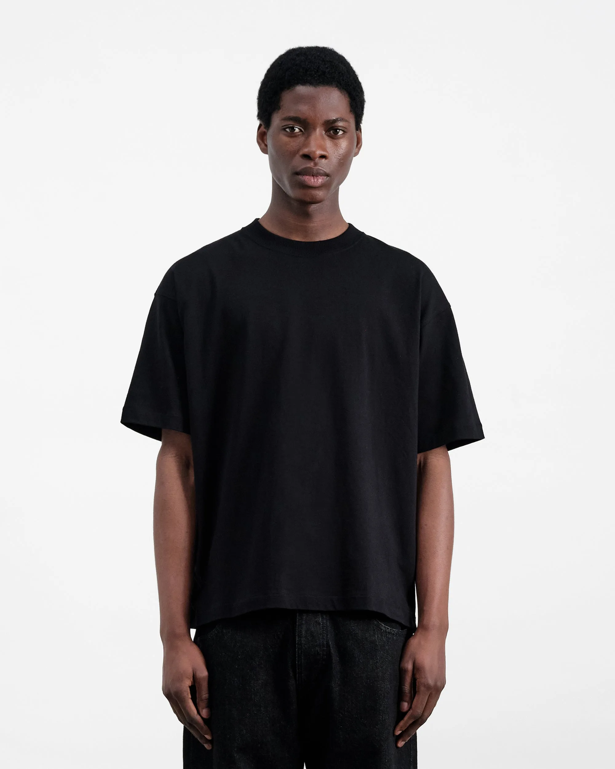 YMC - Earth Triple T-Shirt Black - you must create