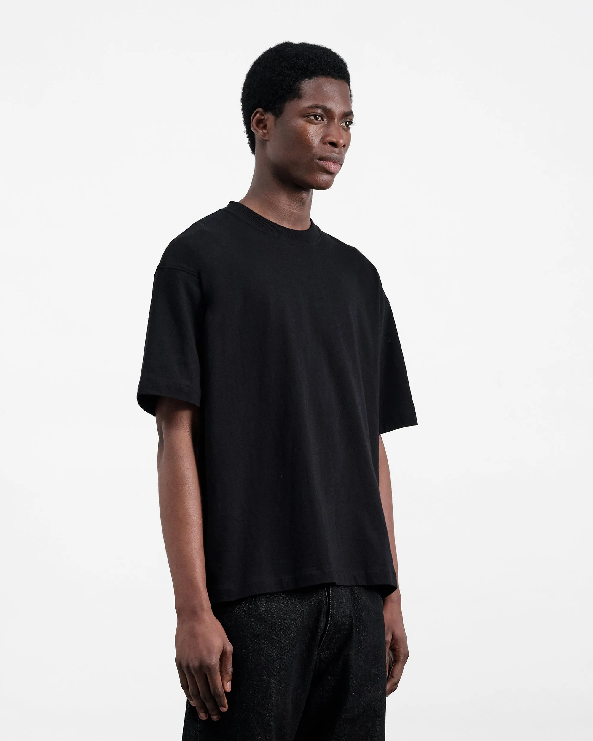 YMC - Earth Triple T-Shirt Black - you must create